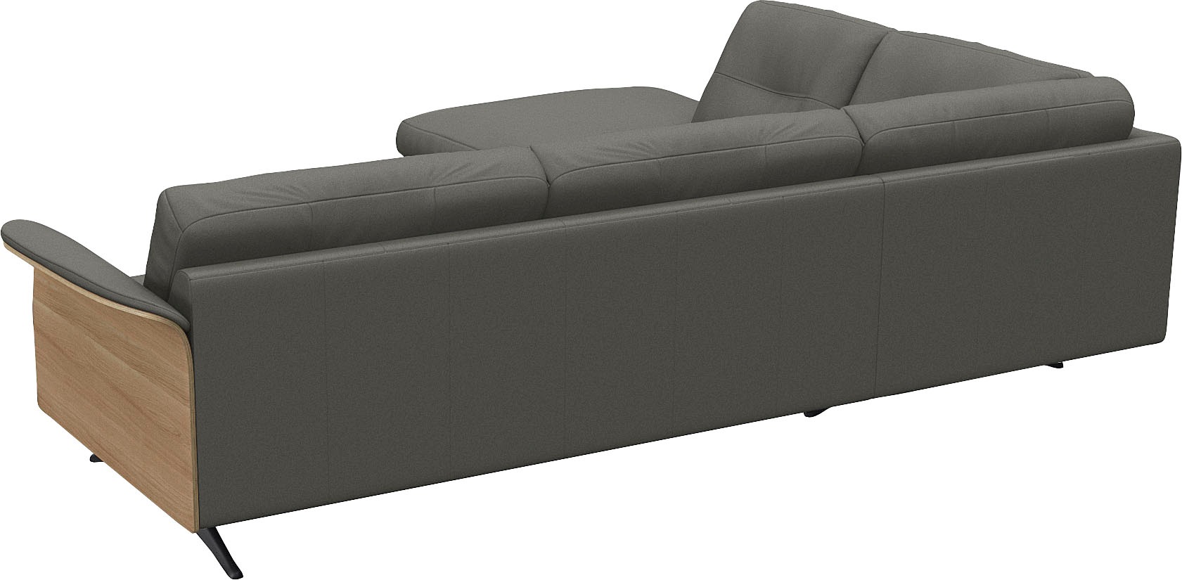 FLEXLUX Ecksofa »Glow, super bequem durch hochwertigem Sitzaufbau mit Federkern, L-Form«, Skandinavisches Design, In hochwertiger Verarbeitung
