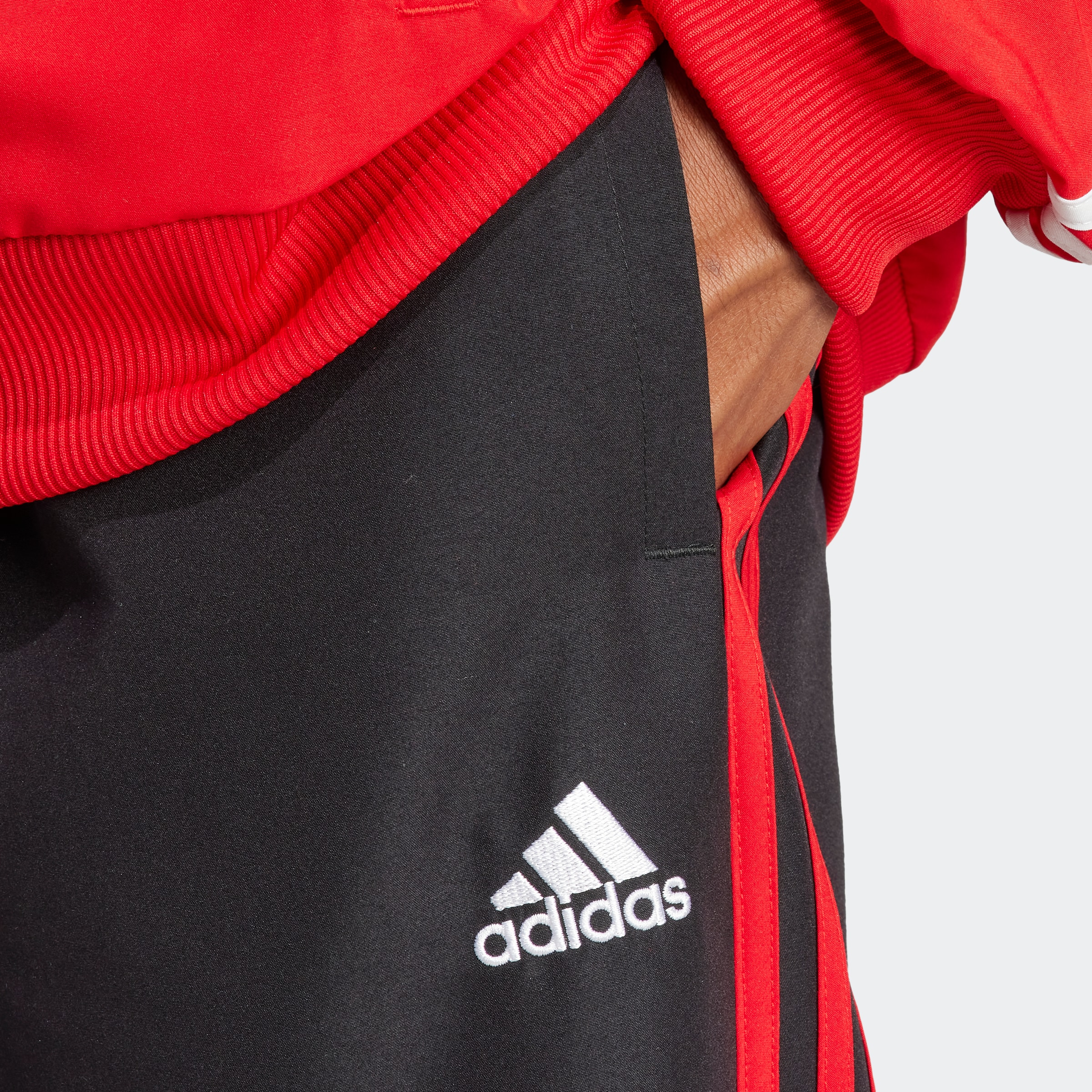 adidas Sportswear Trainingsanzug »3-STREIFEN WOVEN«, (2 tlg.)