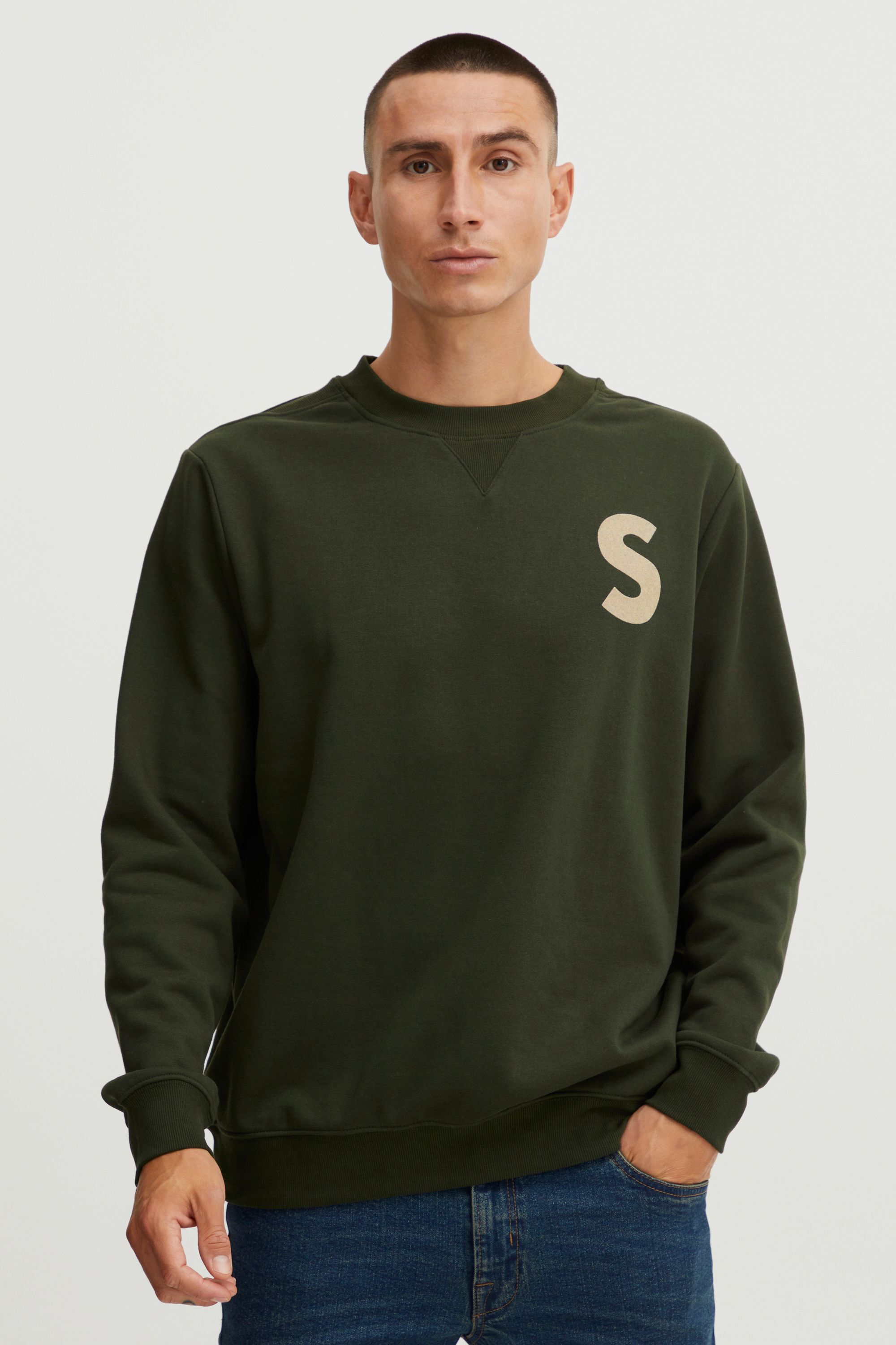 Thumbnail - Solid Longpullover "Sweatshirt SDCael"