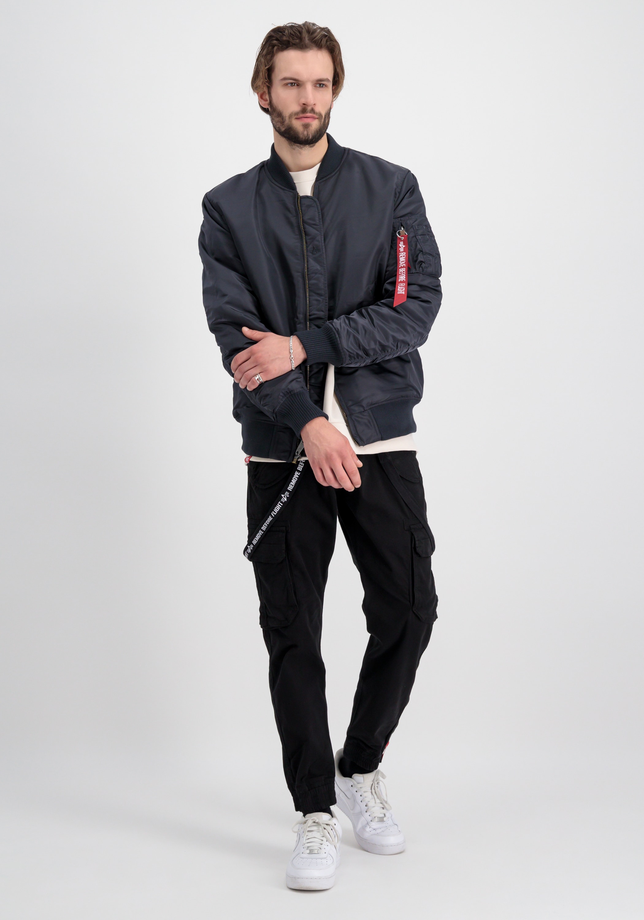 Alpha Industries Bomberjacke »Alpha Industries Men - Bomber Jackets MA-1 VF 59 Long«