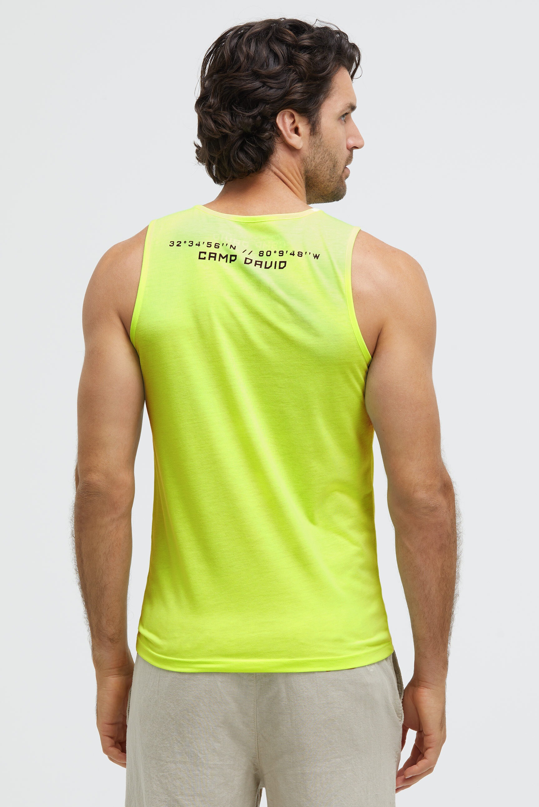 CAMP DAVID Tanktop mit Baumwolle