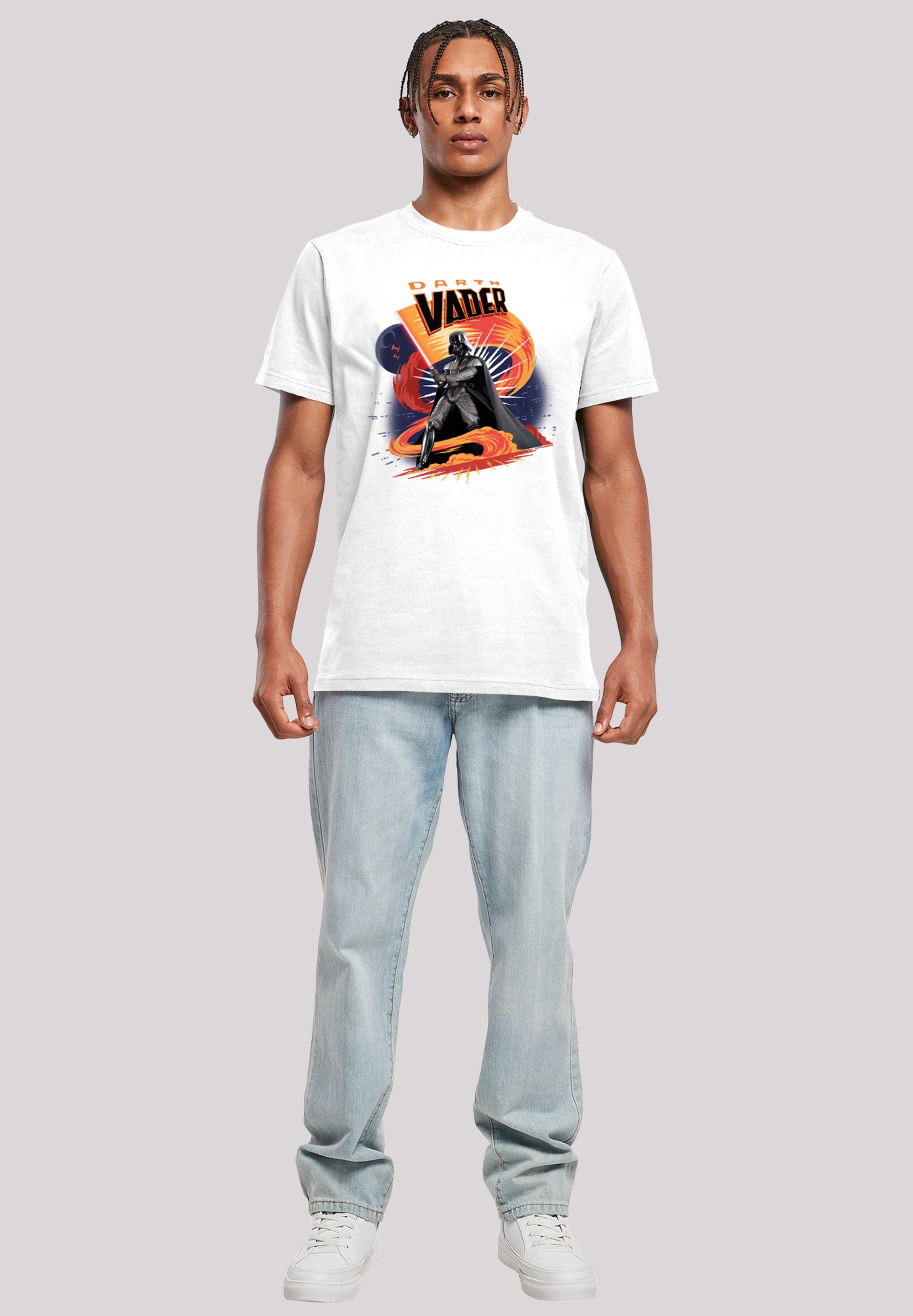 F4NT4STIC T-Shirt »Star Wars Darth Vader Swirling Fury«, Herren,Premium Merch,Regular-Fit,Basic,Bedruckt