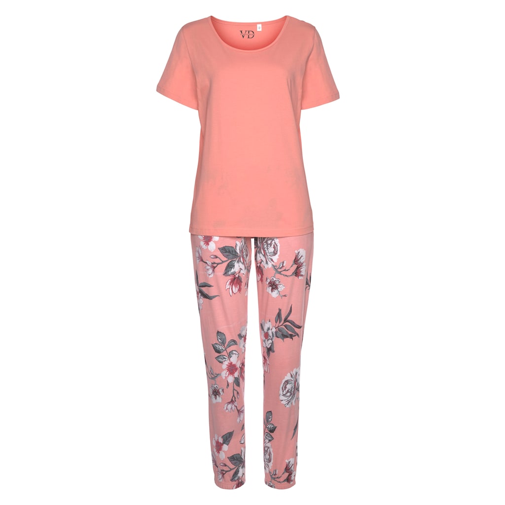 Vivance Dreams Pyjama, (2 tlg.)