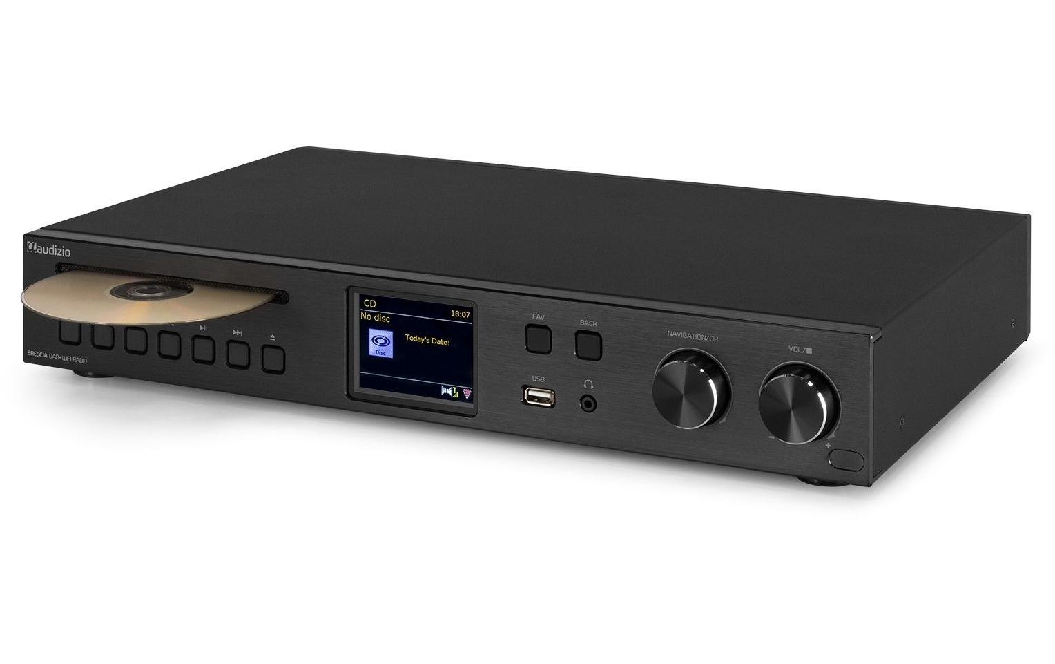 AUDIZIO Internet-Radio »Brescia« ( Digitalradio (DAB+) | FM-Tuner | Internetradio )