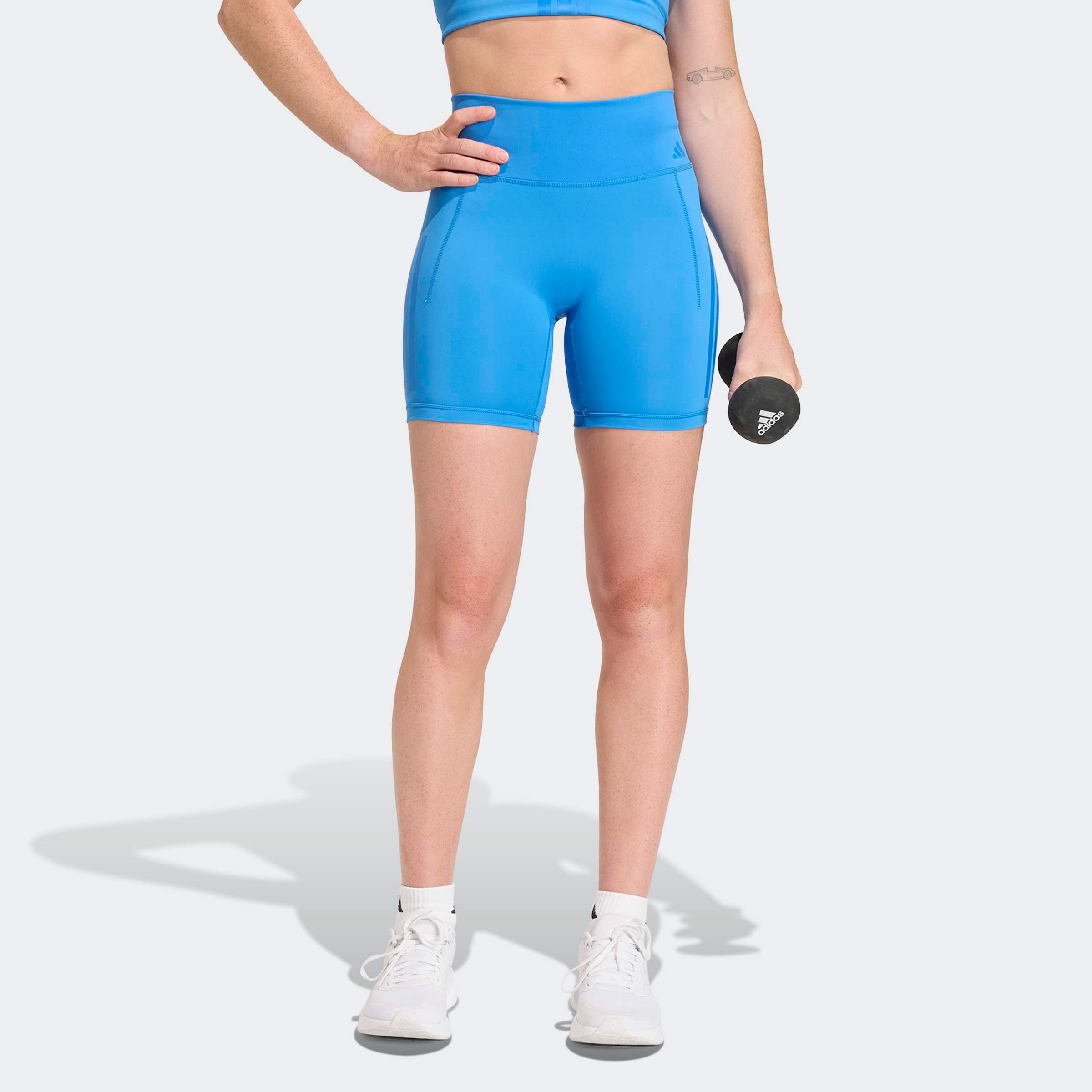 adidas Performance Shorts "OPTIME WORKOUT 3-STREIFEN KURZE LEGGINGS" günstig online kaufen