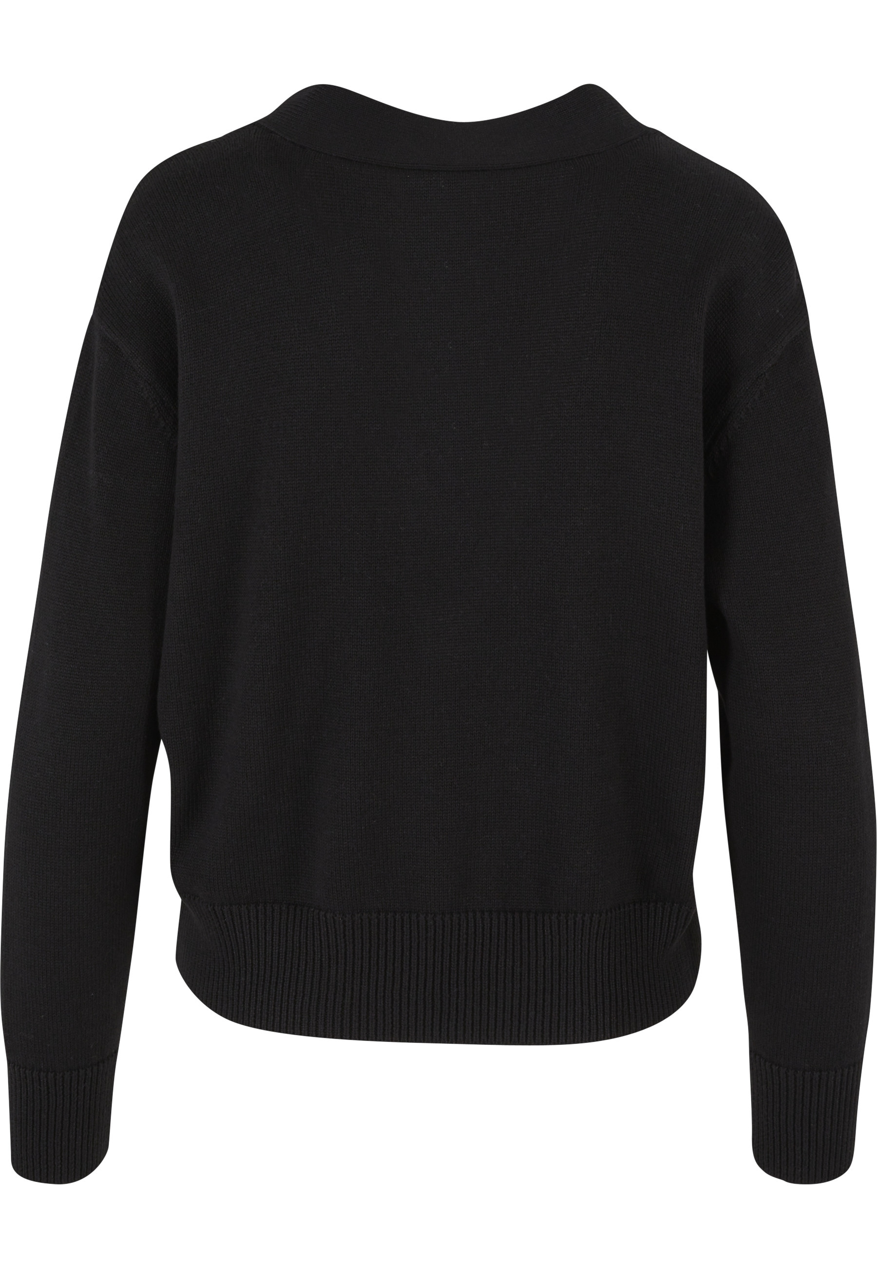 URBAN CLASSICS Strickjacke »Urban Classics Damen Ladies Rib Cardigan« 1 Stk.