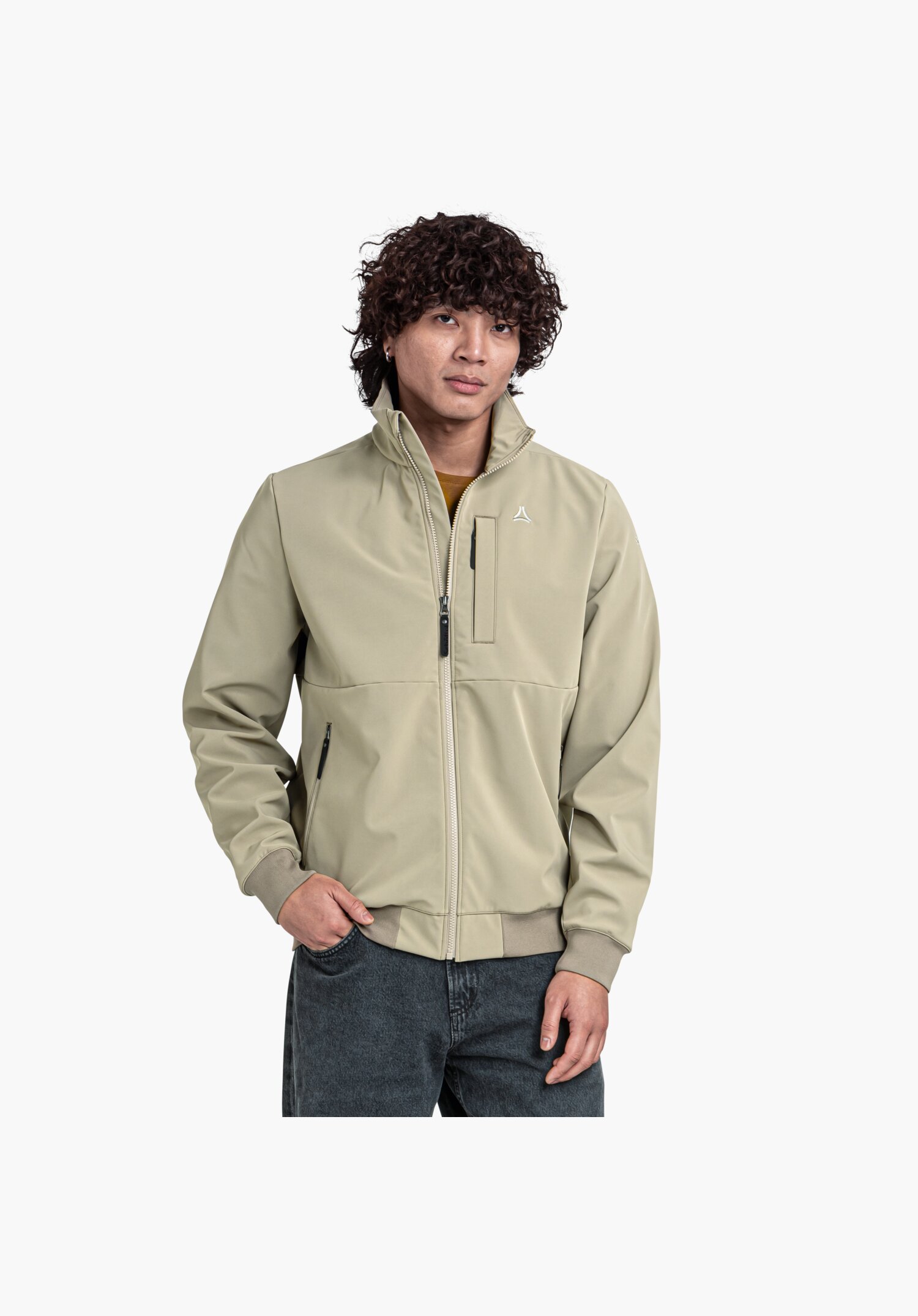 Schöffel Softshelljacke "Softshell Jk Style Suavio MNS" wasserabweisend, windabweisend, atmungsaktiv, mit Reißverschluss