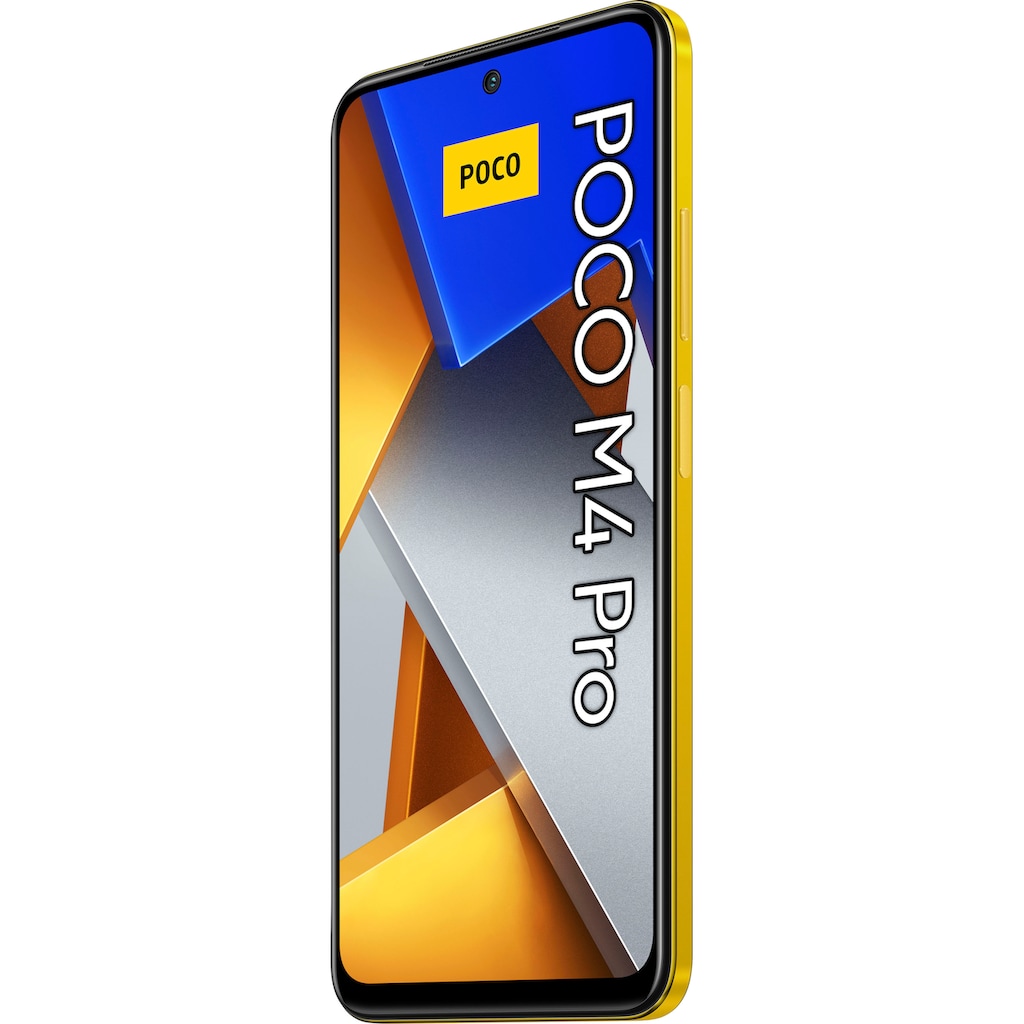 Xiaomi Smartphone »POCO M4 Pro«, POCO Yellow, 16,33 cm/6,43 Zoll, 256 GB Speicherplatz, 64 MP Kamera