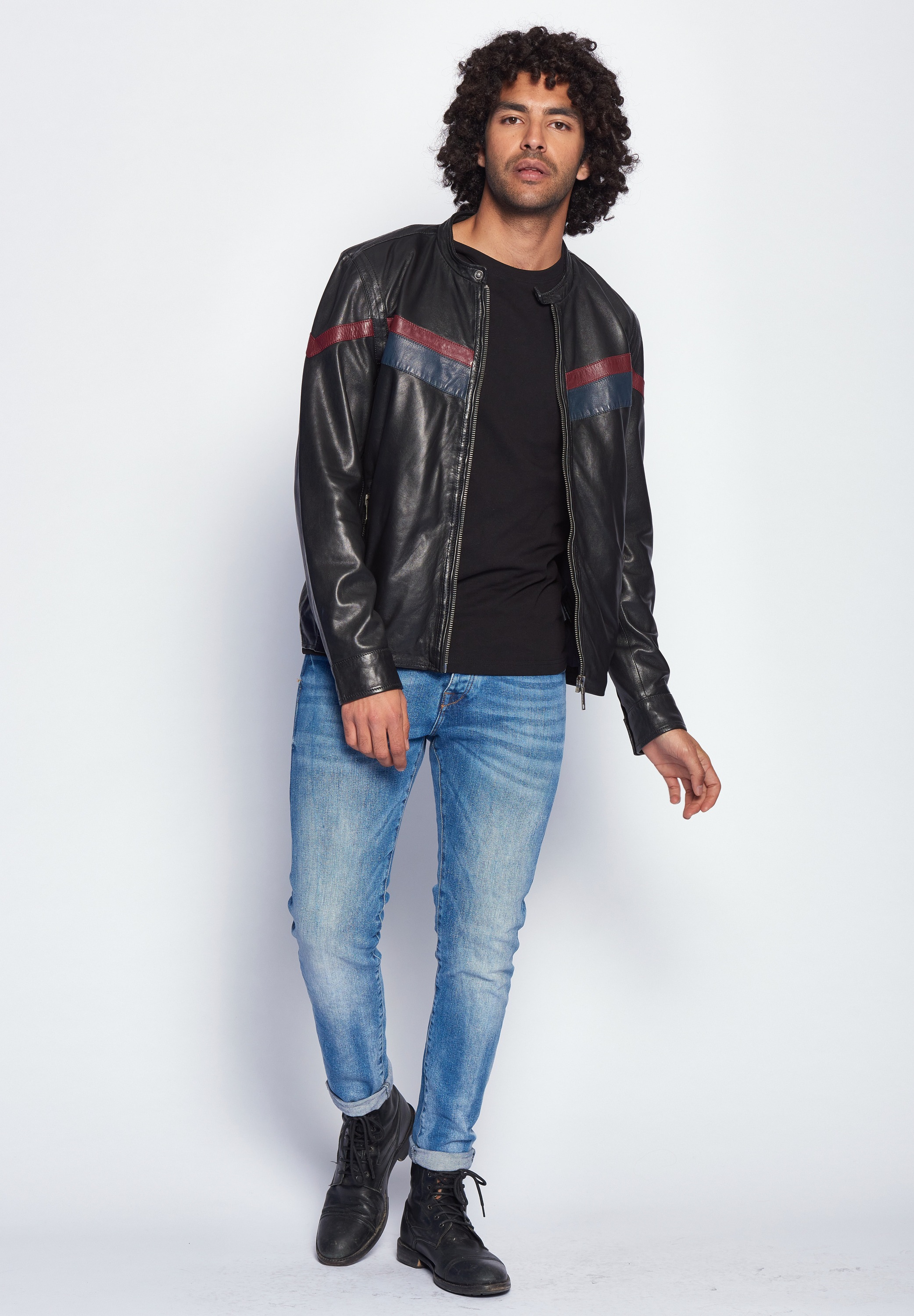 Maze Lederjacke »Vail«