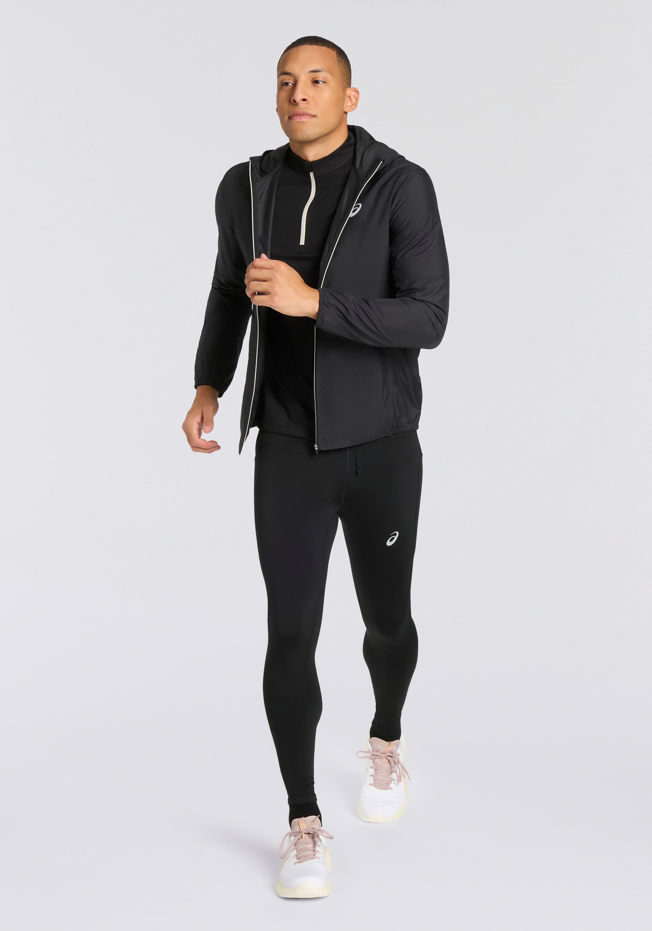 Asics Laufshirt »ASICS ICON LS 1/2 ZIP«