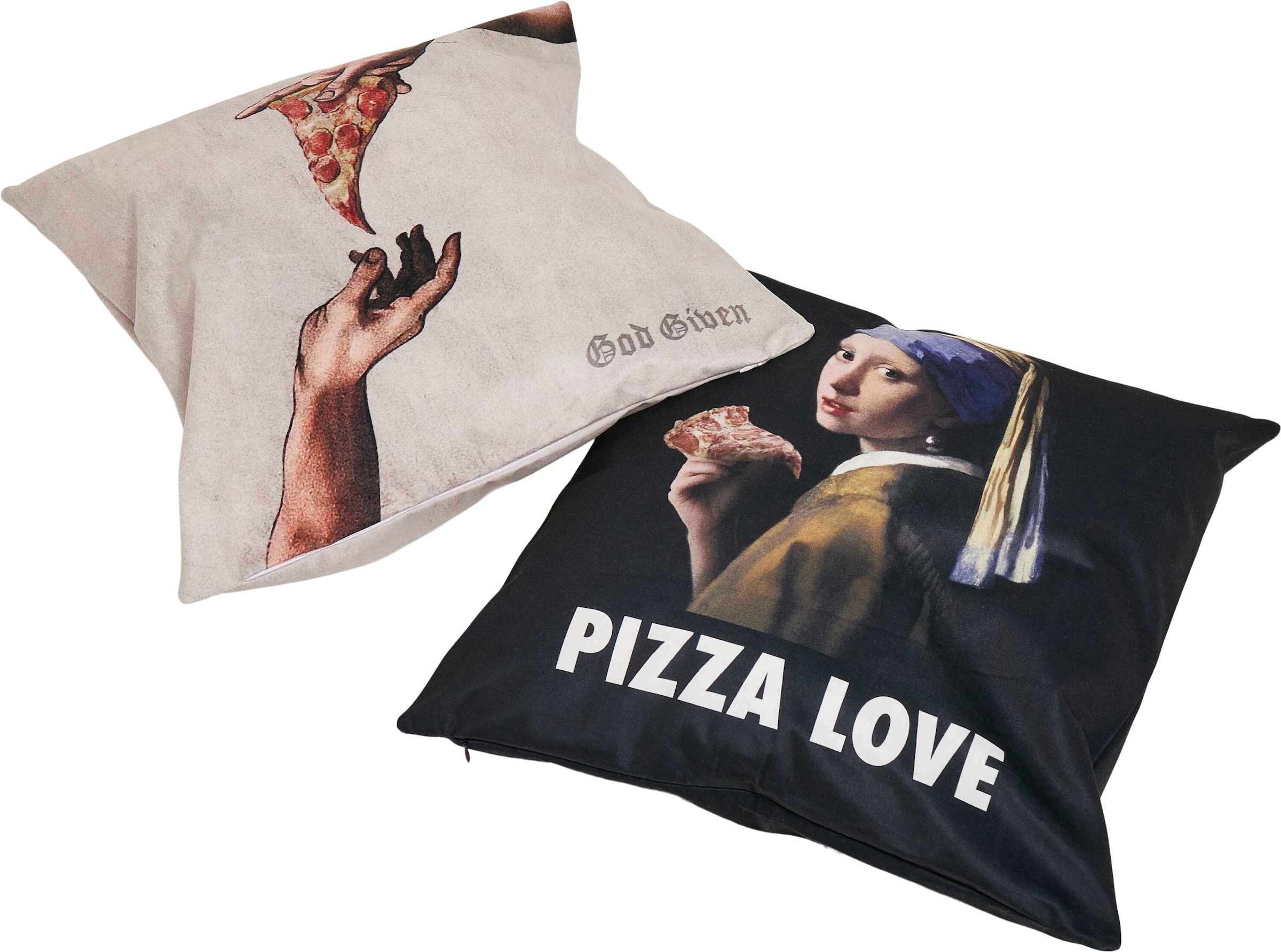 MisterTee Schmuckset Pizza »Accessoires Set«, Rechnung auf Cushion BAUR | tlg.) (1