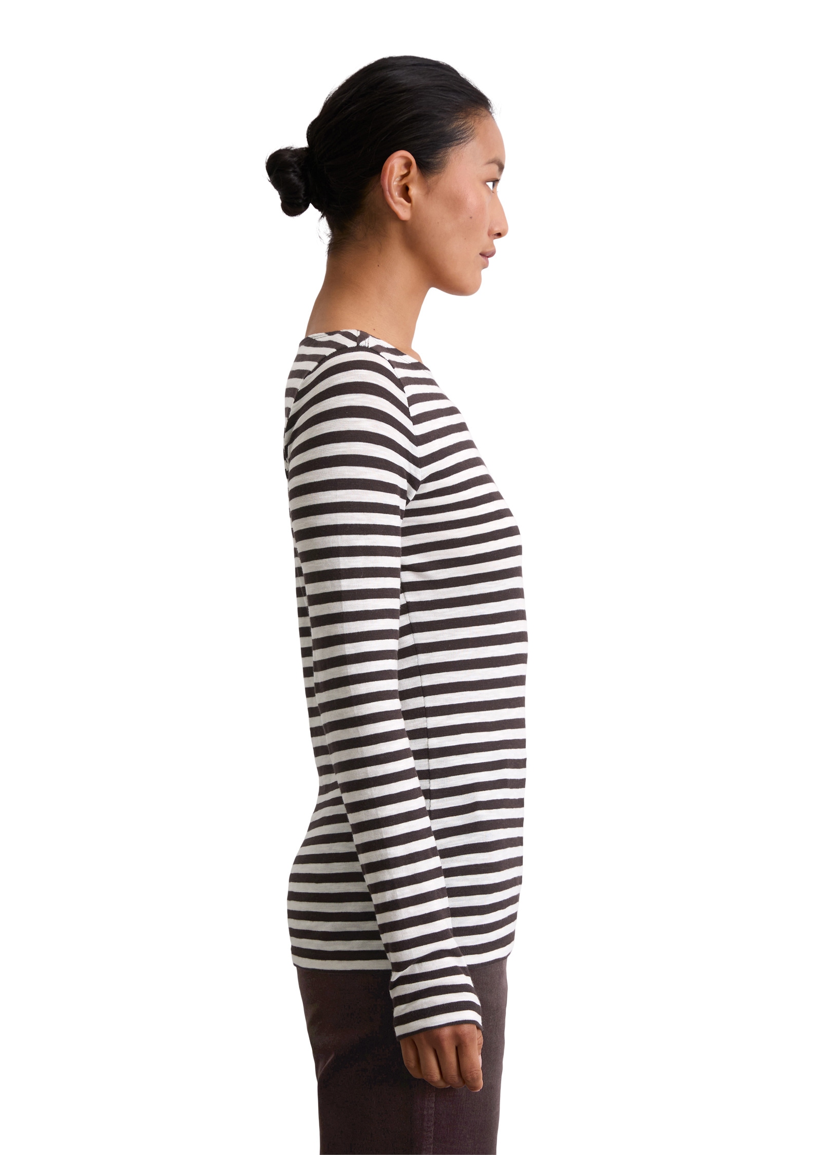 Marc O'Polo Langarmshirt »aus Slubjersey«