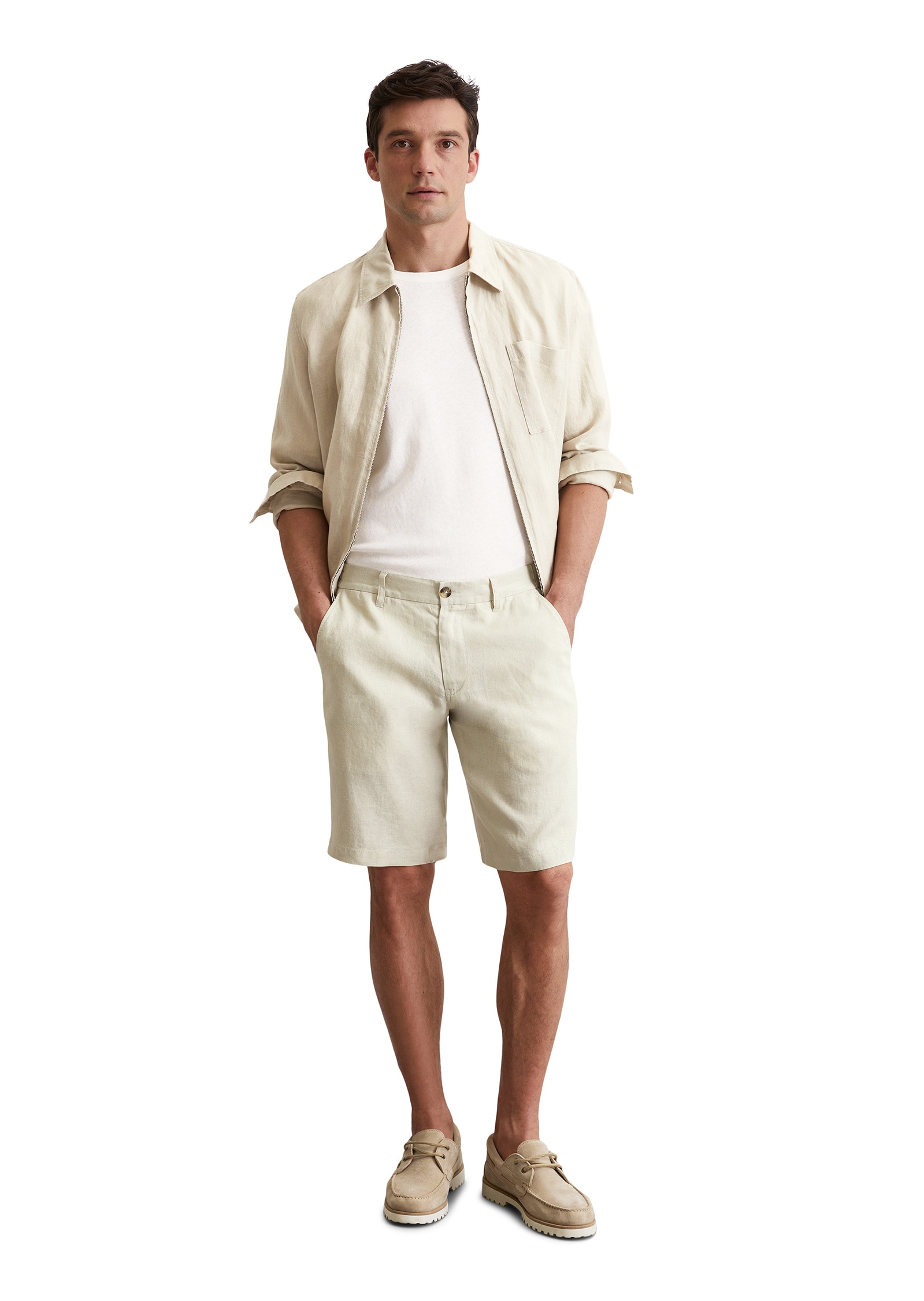 Marc O'Polo Shorts »aus reinem Leinen«