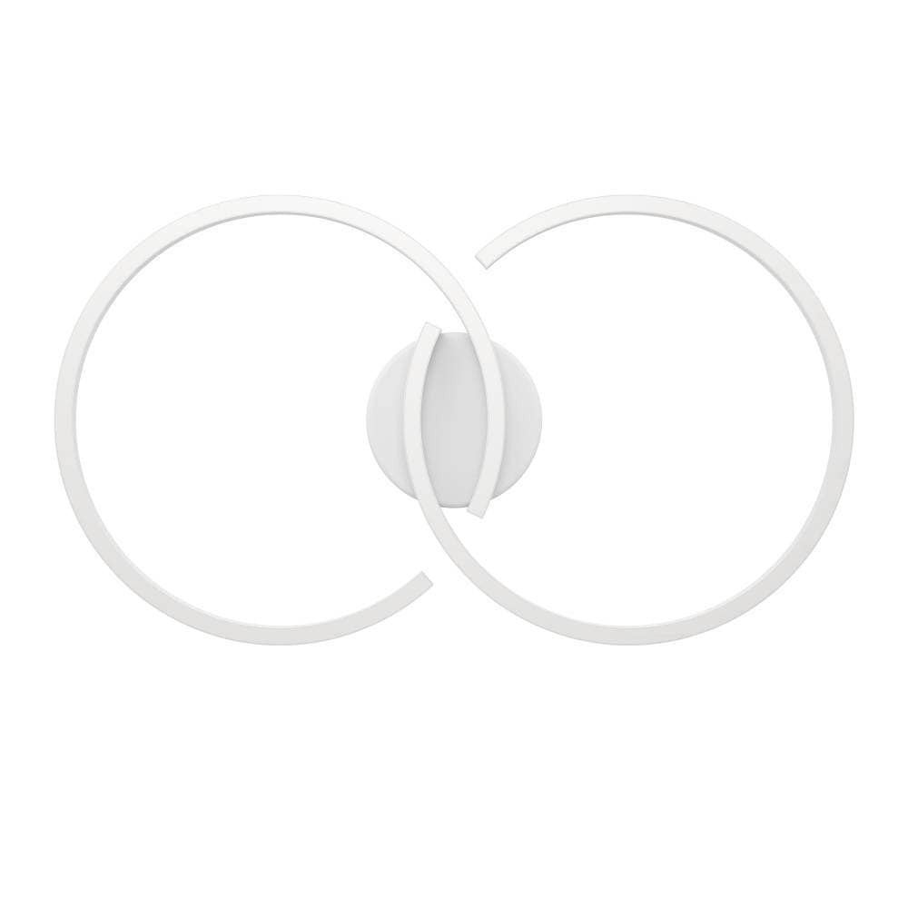 EGLO Deckenleuchte »AMANDOLO« LED-Modul 1 Stk. RGB | warmweiß - kaltweiß dimmbare Deckenlampe, Fernbedienung, Metall, RGB Backlight