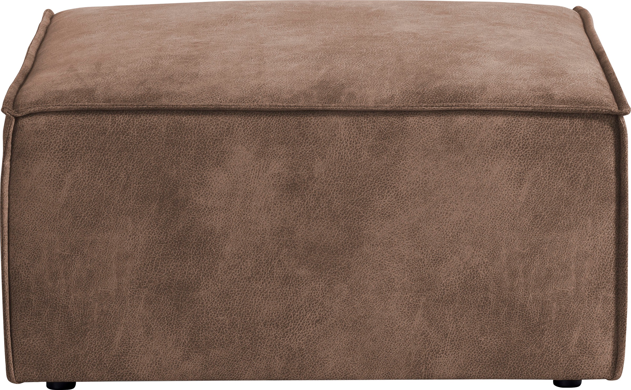 Thumbnail - Home affaire Hocker "SHERWOOD" Hocker quadratisch, ideale Ergänzung zum Loveseat SHERWOOD