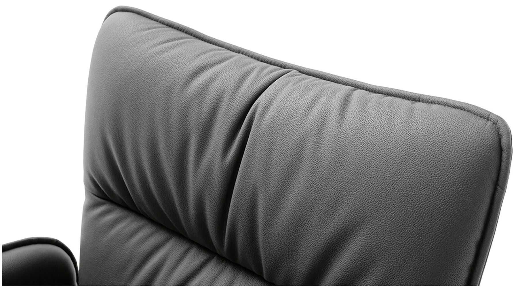 MCA furniture 4-Fußstuhl »MARIN Esszimmerstuhl (2er Set) - Stuhl«, (Set), 2 St., Microfaser, 360° drehbar, Metall schwarz, beweglichen Rücken, belastbar 120 kg