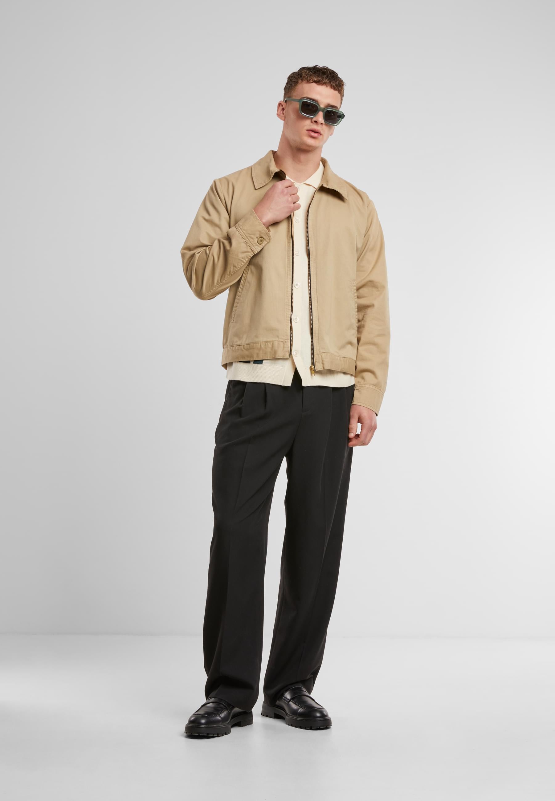 URBAN CLASSICS Allwetterjacke »Urban Classics Herren Workwear Jacket«, (1 St.), ohne Kapuze, Plus Size