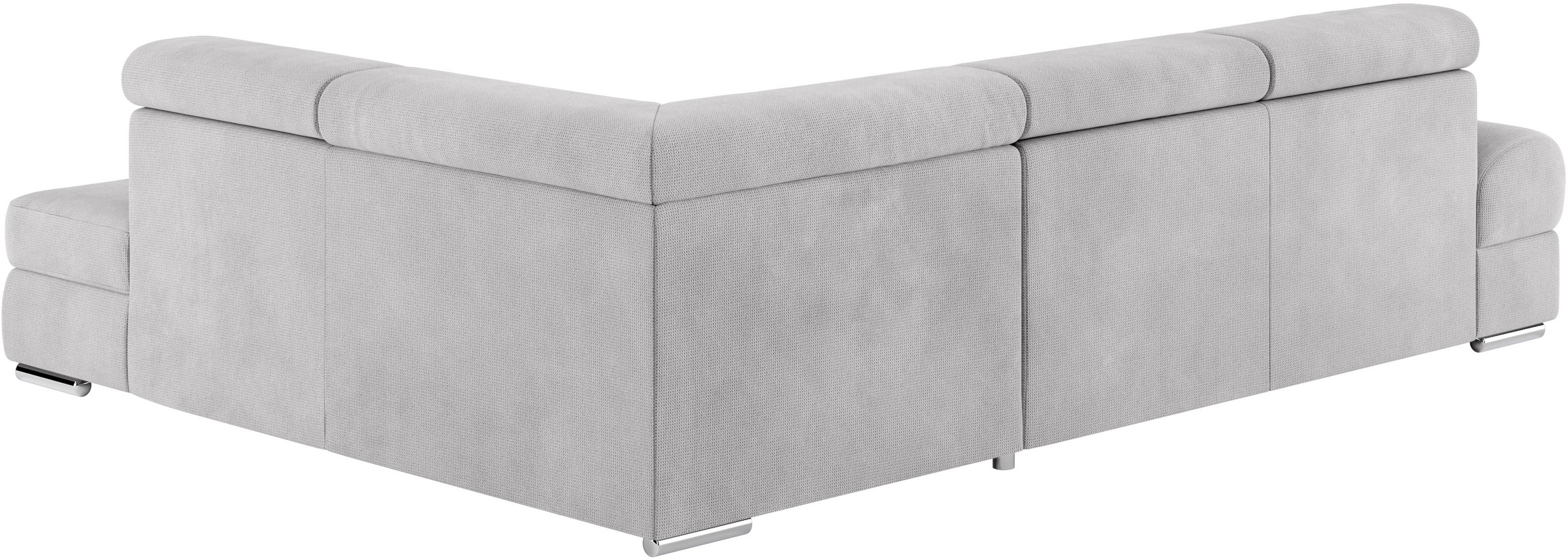 sit&more Ecksofa »Broadway L-Form«, mit verstellbaren Kopfteilen, wahlweise mit Bettfunktion