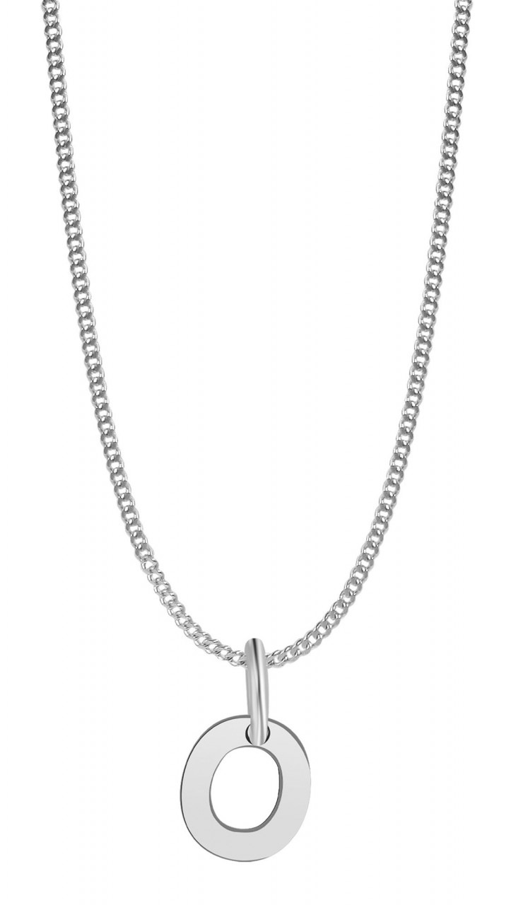 Adelia´s Kettenanhänger »modischer Buchstabe Anhänger aus 925 Sterling Silber«