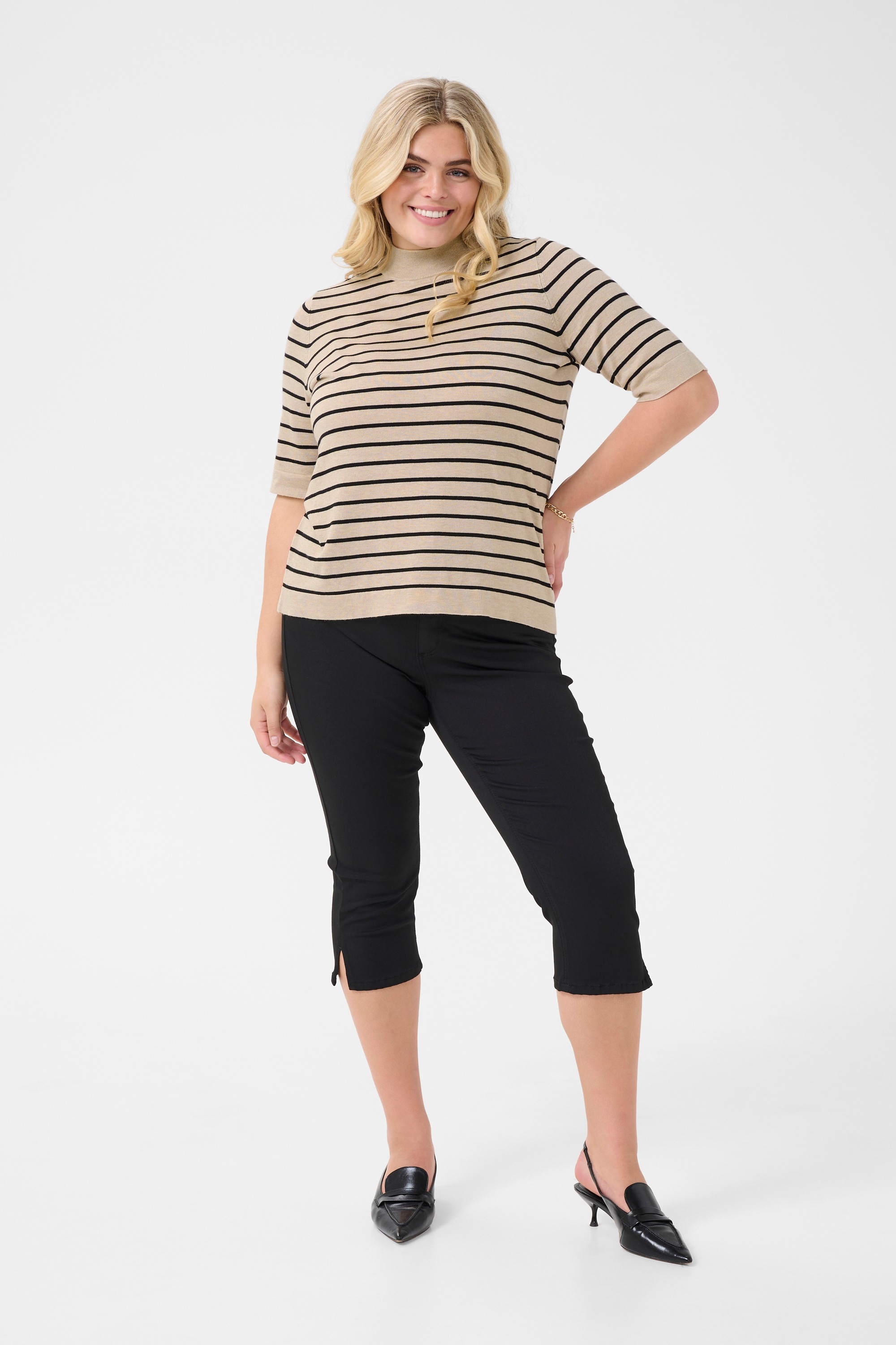KAFFE Curve Strickpullover »Damen Strickpullover KClizzy«