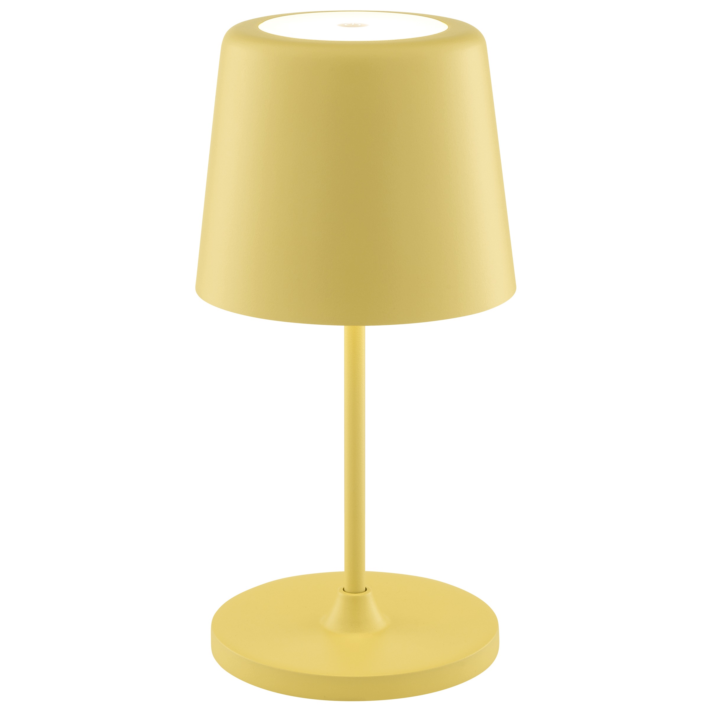 BRILLIANT LED Tischleuchte "Kaami - mobile LED Außen Tischlampe", gelb, Ø 10cm H: 37cm, 1 Stk., Leuchten, mobile LED Außen Tischlampe, 37 cm, 310 lm, Touchdimmer, USB, LED Tischleuchte 3