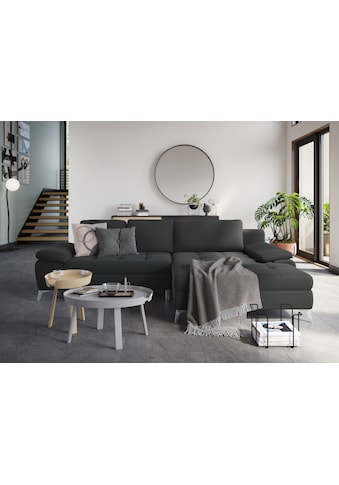 sit&more Sit&more Ecksofa »Latigo« su Mega-Reca...