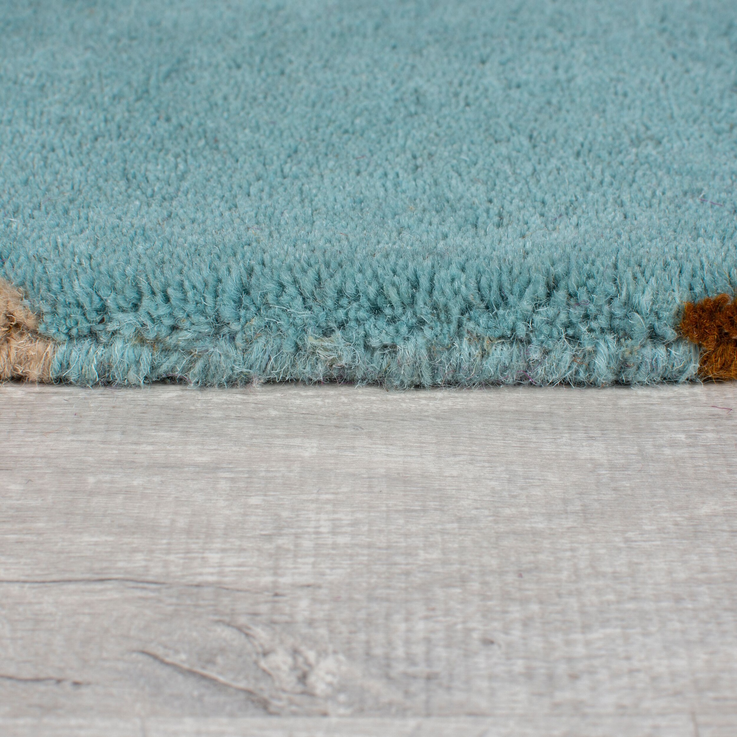 Thumbnail - FLAIR RUGS Wollteppich "Mia Arch" rechteckig 12 mm Höhe mit gebogener Kantenform