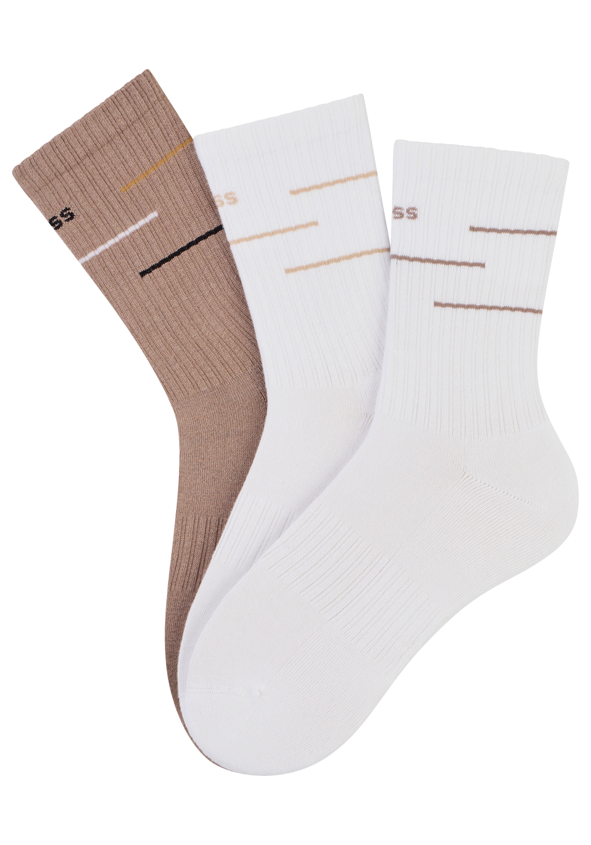 BOSS Basicsocken "3P QS Rib Line VB" 3 Paar tlg. günstig online kaufen