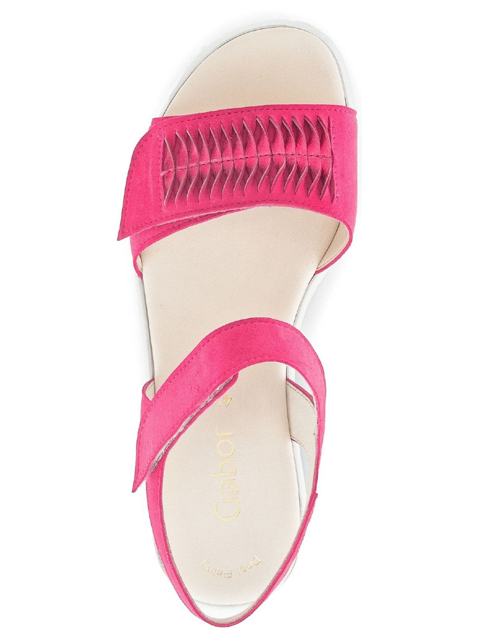Gabor Keilsandalette »Gabor Sandalen Veloursleder/Textil«