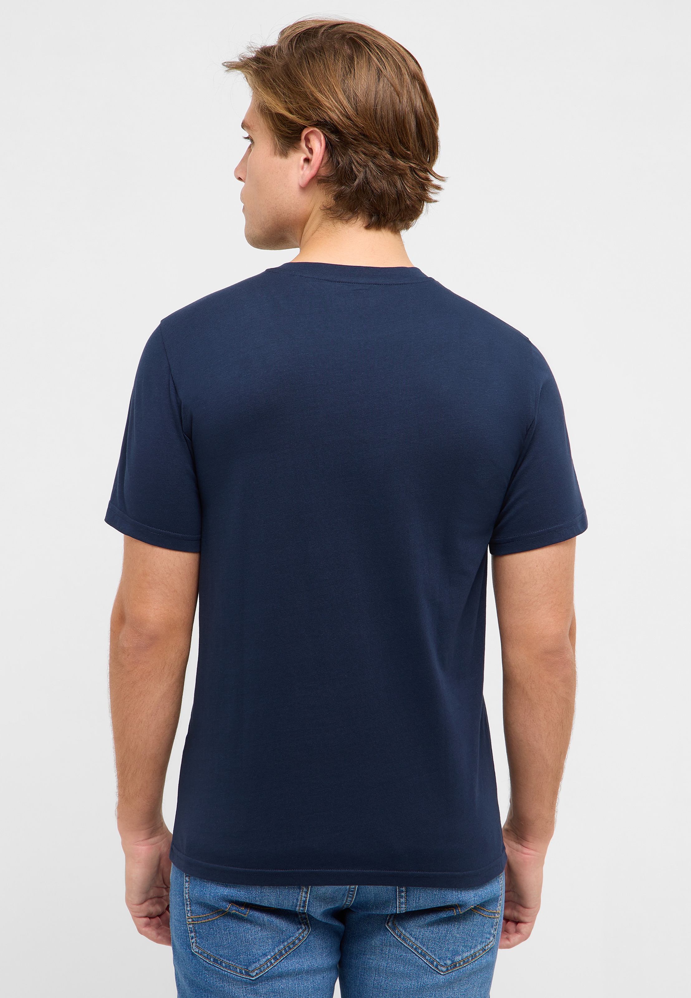 MUSTANG T-Shirt »MU-Austin Logoprint« aus Baumwolle