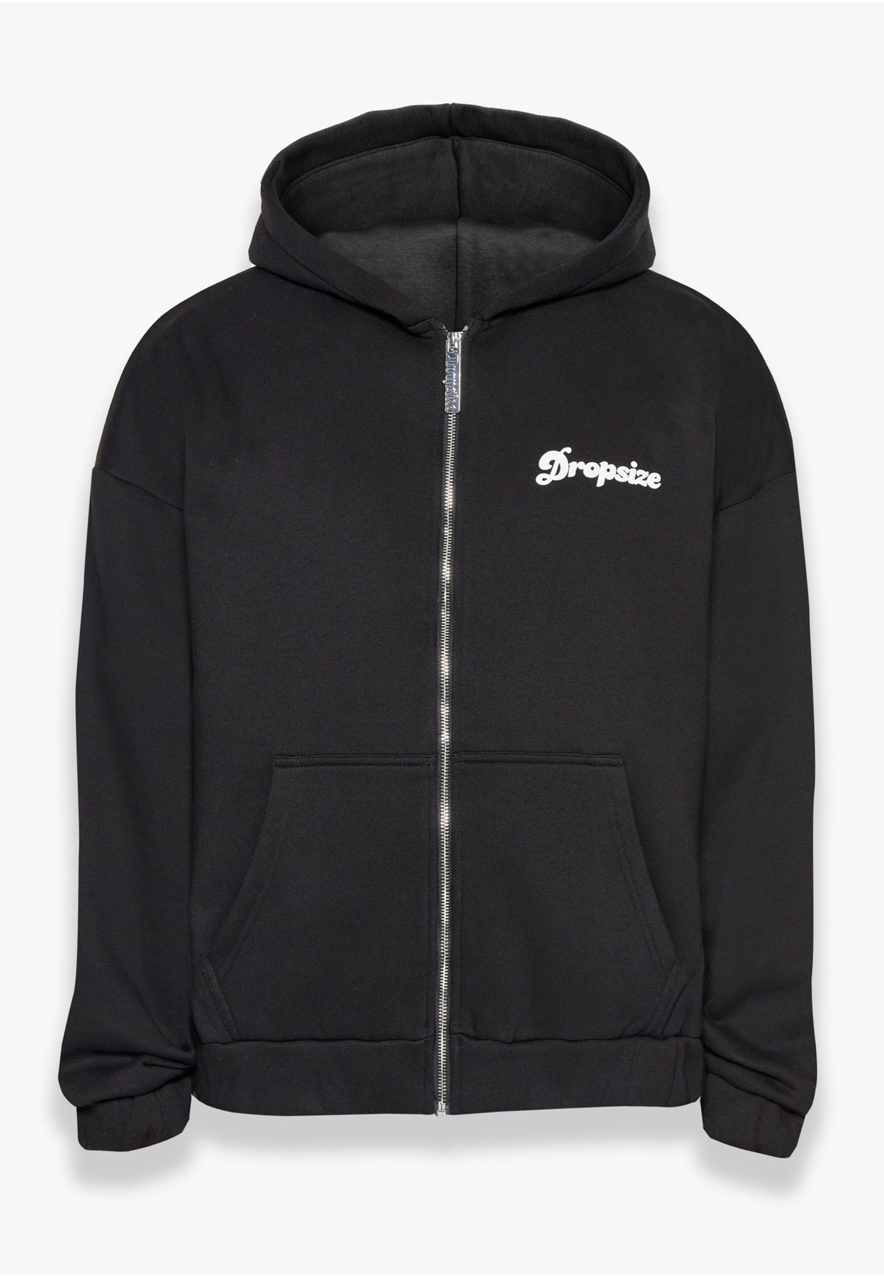Dropsize Kapuzenfleecejacke "Dropsize Herren Dropsize Heavy Grow Rich Zip Hoodie" 1 Stk. tlg. mit Kapuze