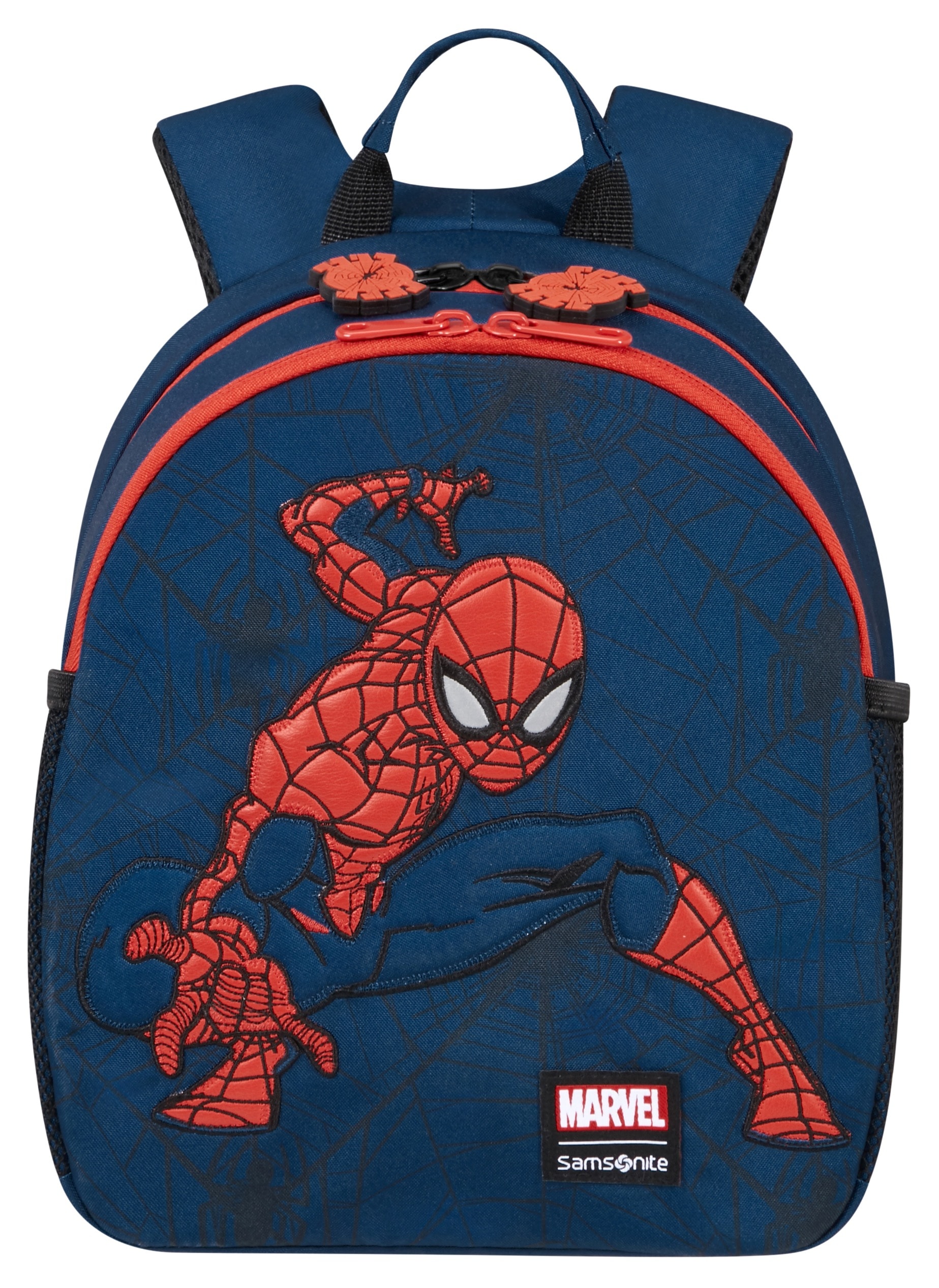 Samsonite Kinderrucksack »Disney Ultimate 2.0 BP S Marvel Spiderman web«, Kinder Freizeitrucksack Kindergartenrucksack aus recyceltem Material