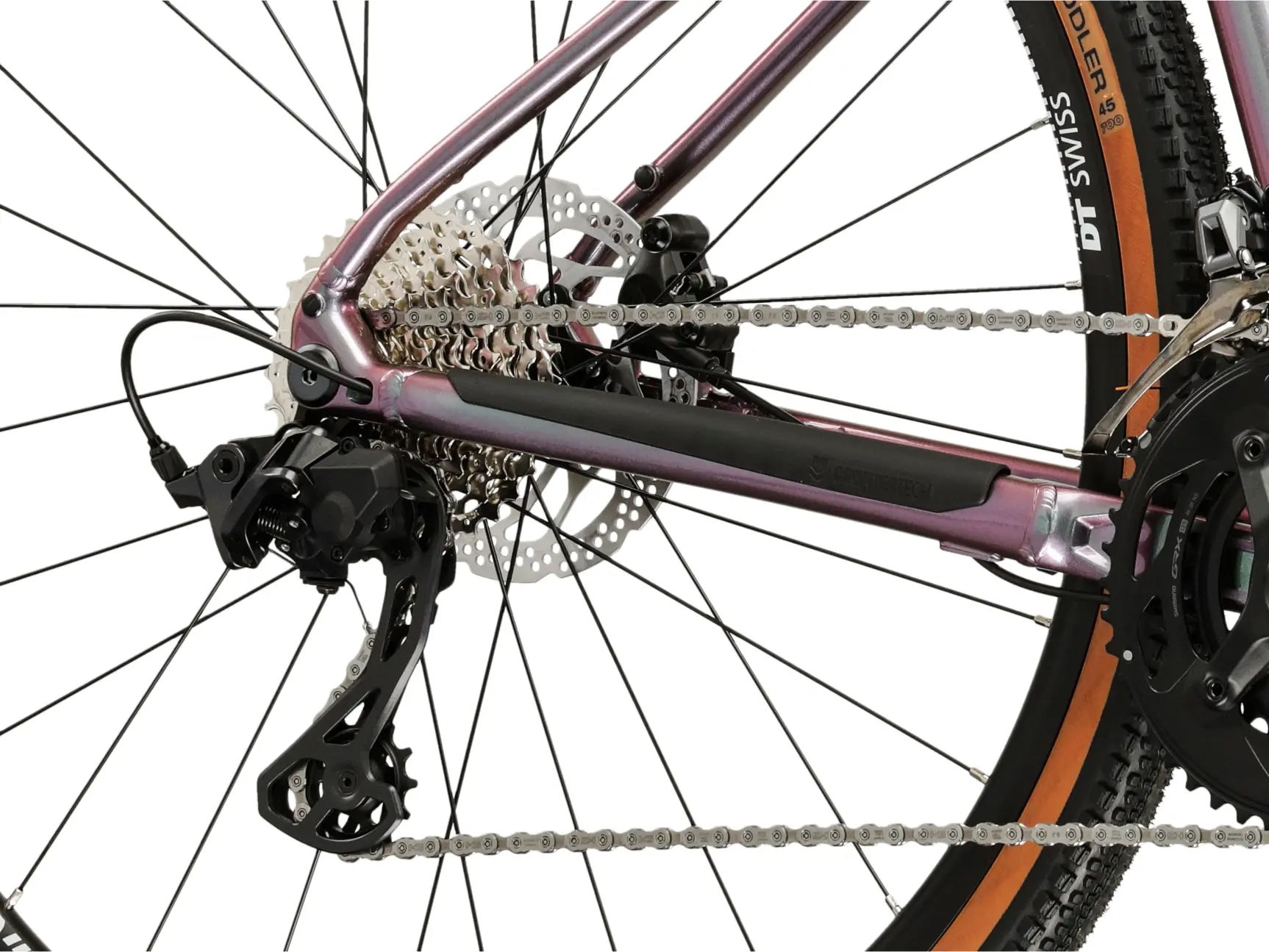 Kross Gravelbike »KROSS Gravelbike 28" Esker 6.0 24 Gänge Gabel aus Carbon 2026« 24 Gang Shimano GRX RX820 Schaltwerk Kettenschaltung Gabel aus Carbon