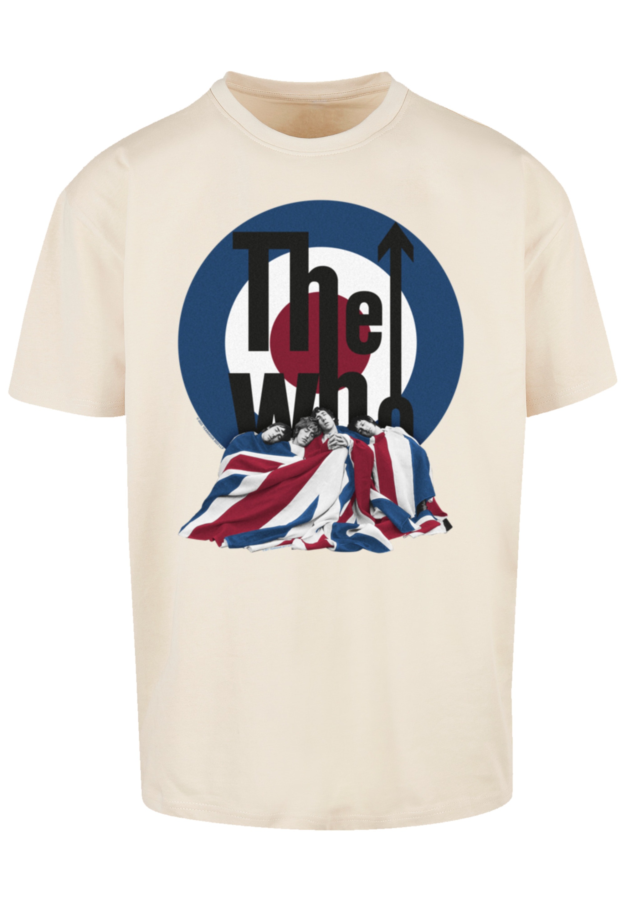 F4NT4STIC T-Shirt »The Who Flag Blanket« Premium Qualität