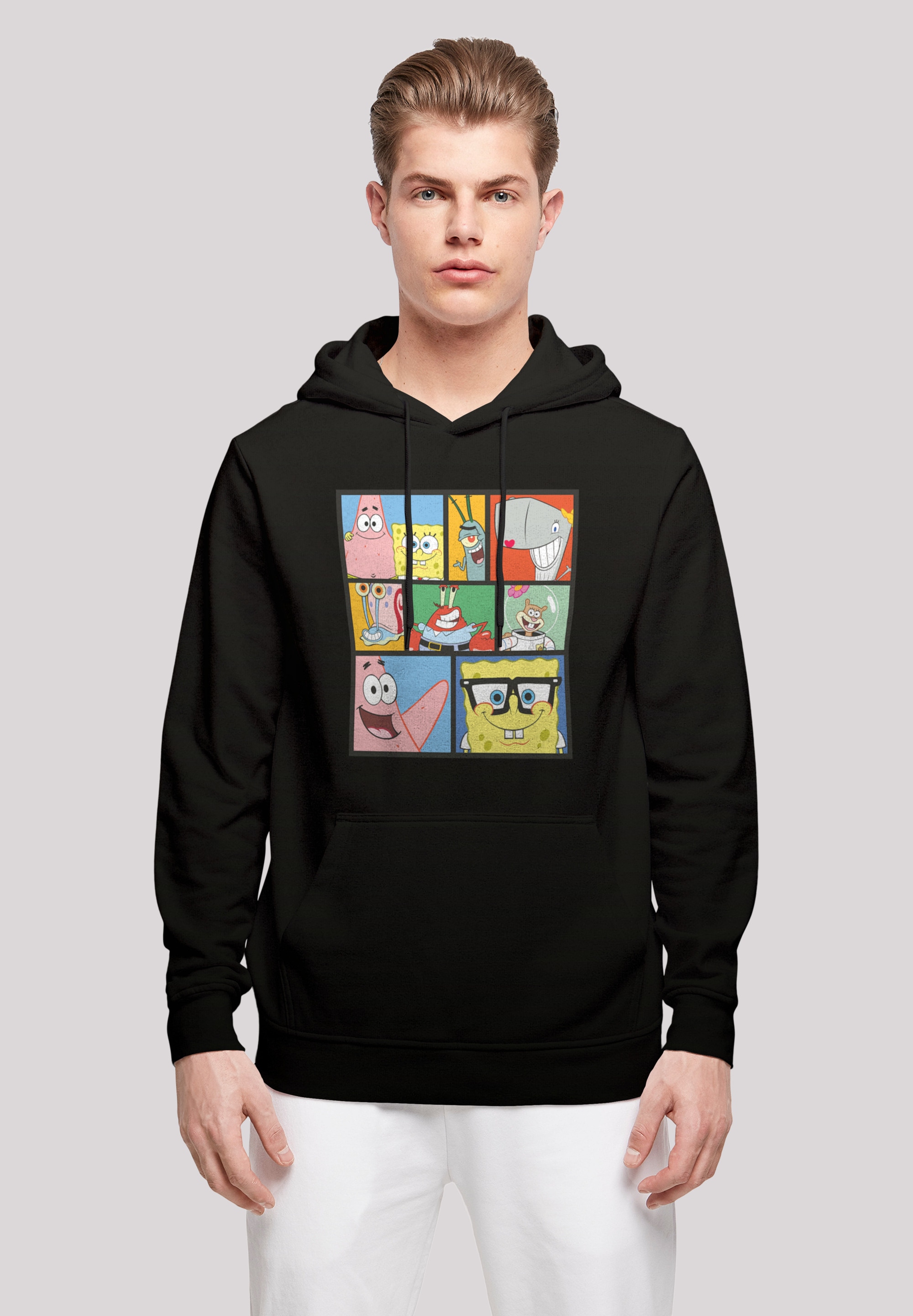 F4NT4STIC Kapuzenpullover "Spongebob Schwammkopf Collage", Print