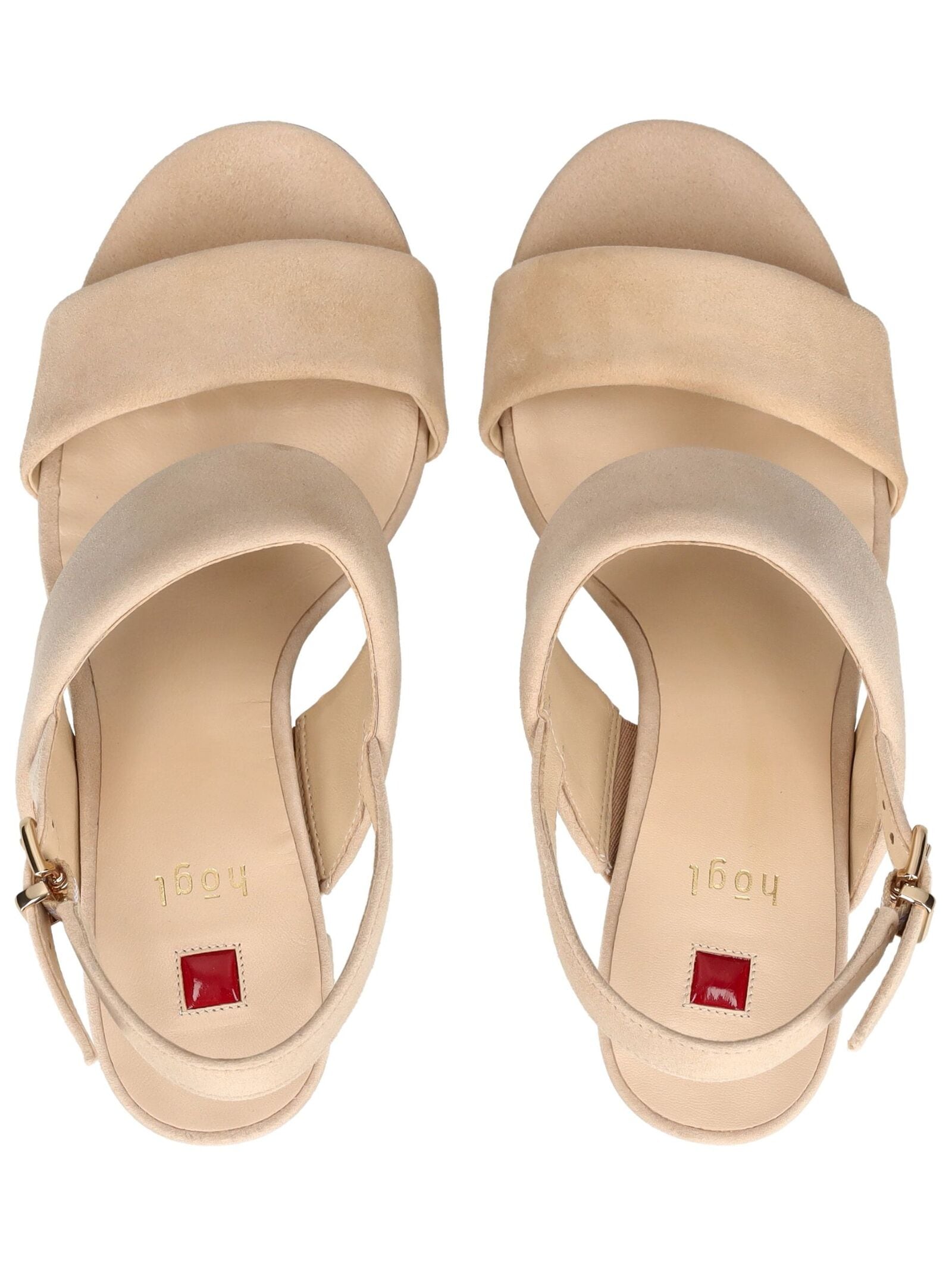 Högl High-Heel-Sandalette »Högl Sandalen Veloursleder«