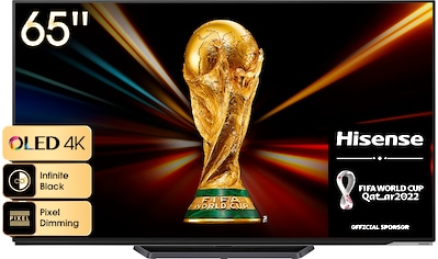 Hisense OLED-Fernseher »65A85H«, 164 cm/65 Zoll, 4K Ultra HD, Smart-TV, 120Hz, HDMI... kaufen