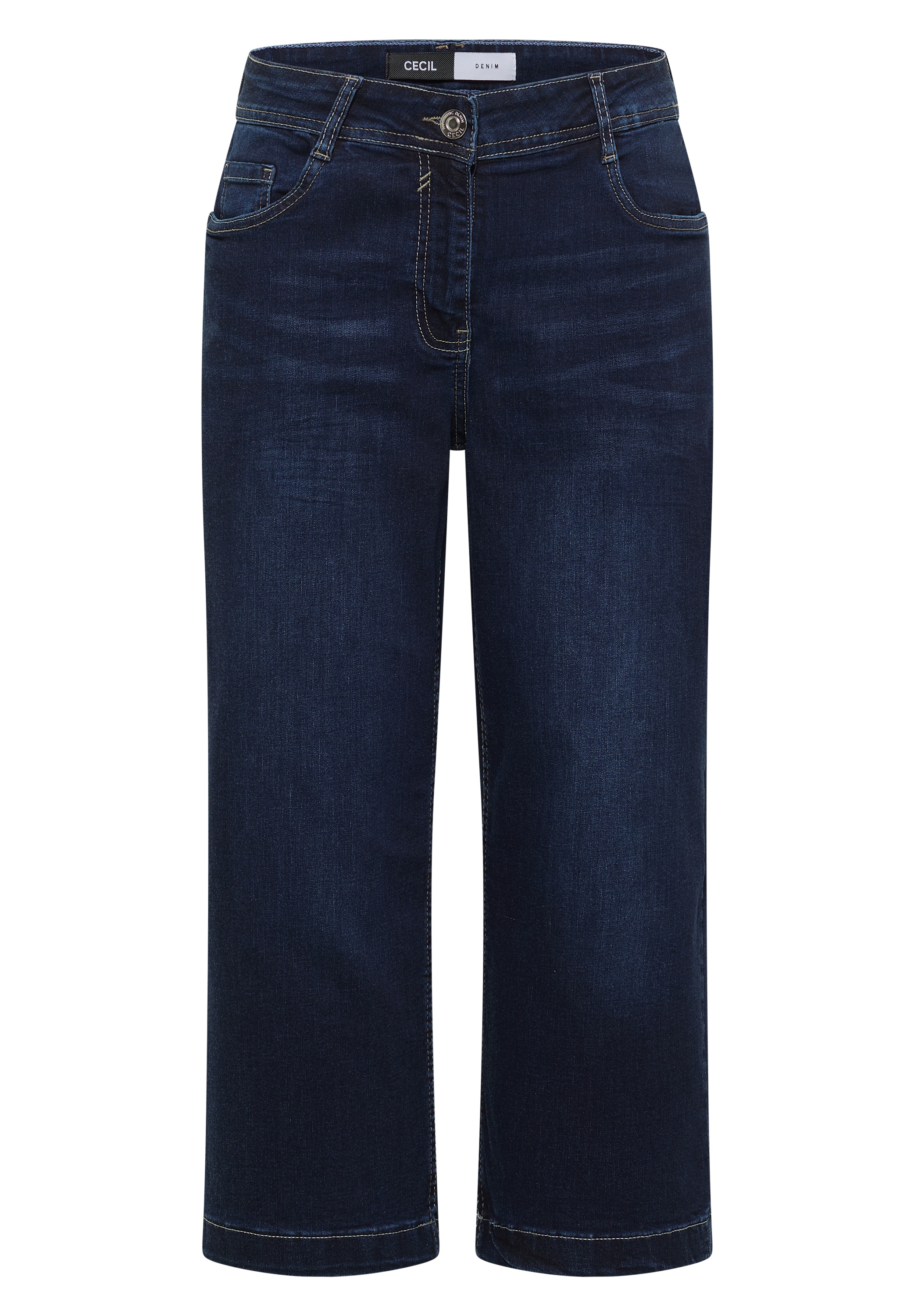Cecil Loose-fit-Jeans in 3/4-Länge