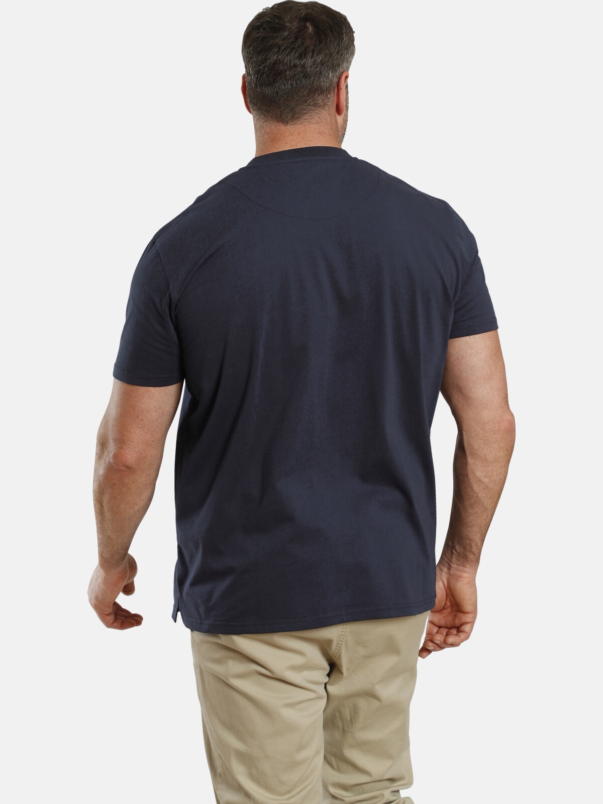 Charles Colby Rundhalsshirt »Doppelpack T-Shirt EARL BOON«, (2 tlg.), leger und schlicht (2er-Pack)