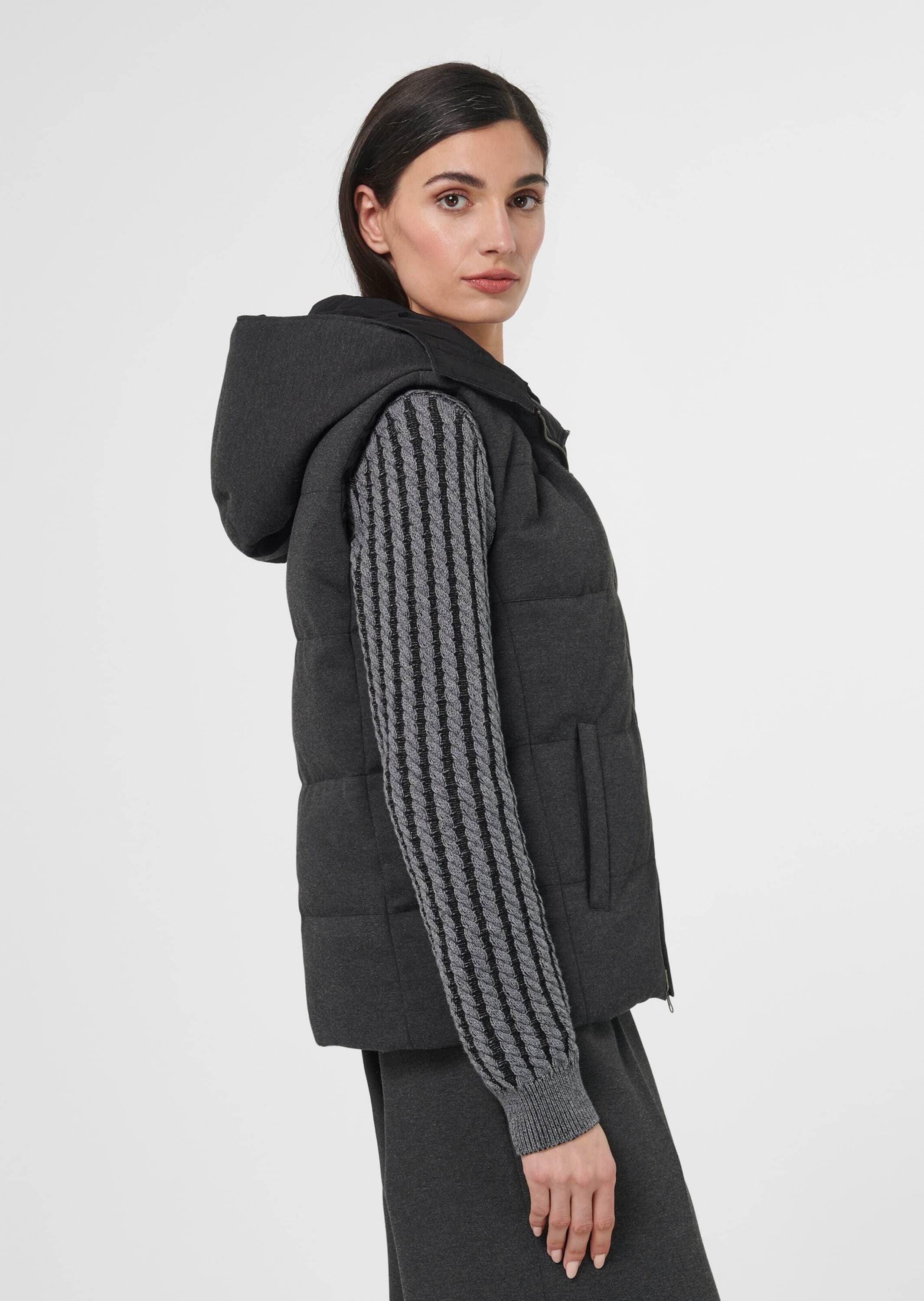 MADELEINE Kurzweste »Weste Wattierte Wendeweste«