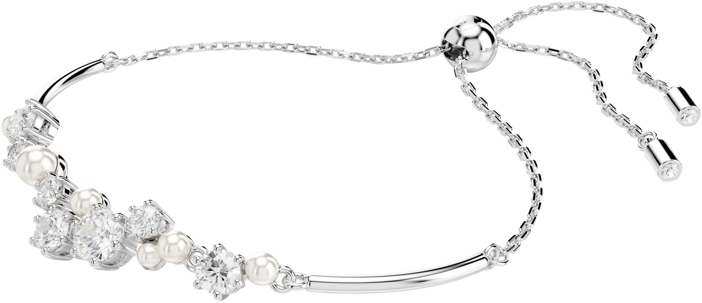 Swarovski Armband »Schmuck Geschenk Constella Armkette, 5705618«, mit Swarovski® Kristall - mit Swarovski® Perle