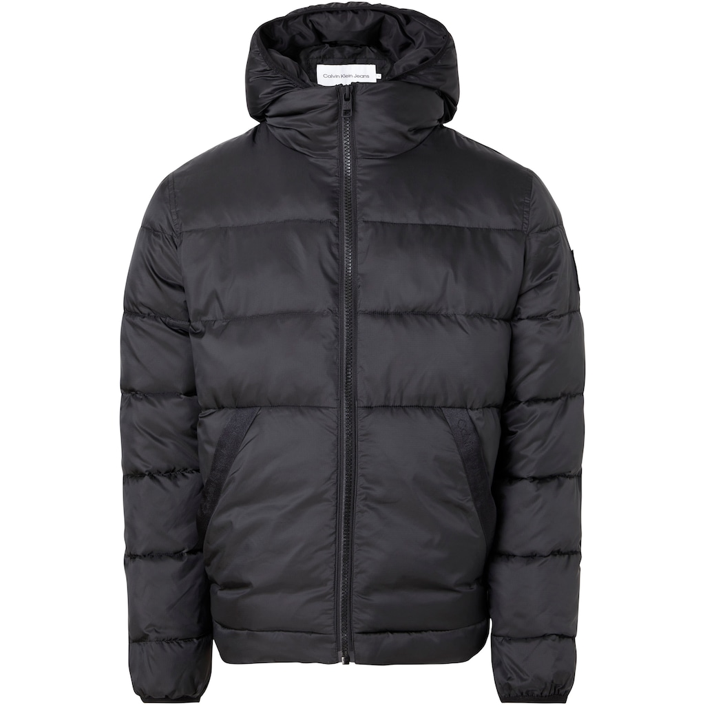 Calvin Klein Jeans Steppjacke »TRIM LW PADDED JACKET«, mit Kapuze