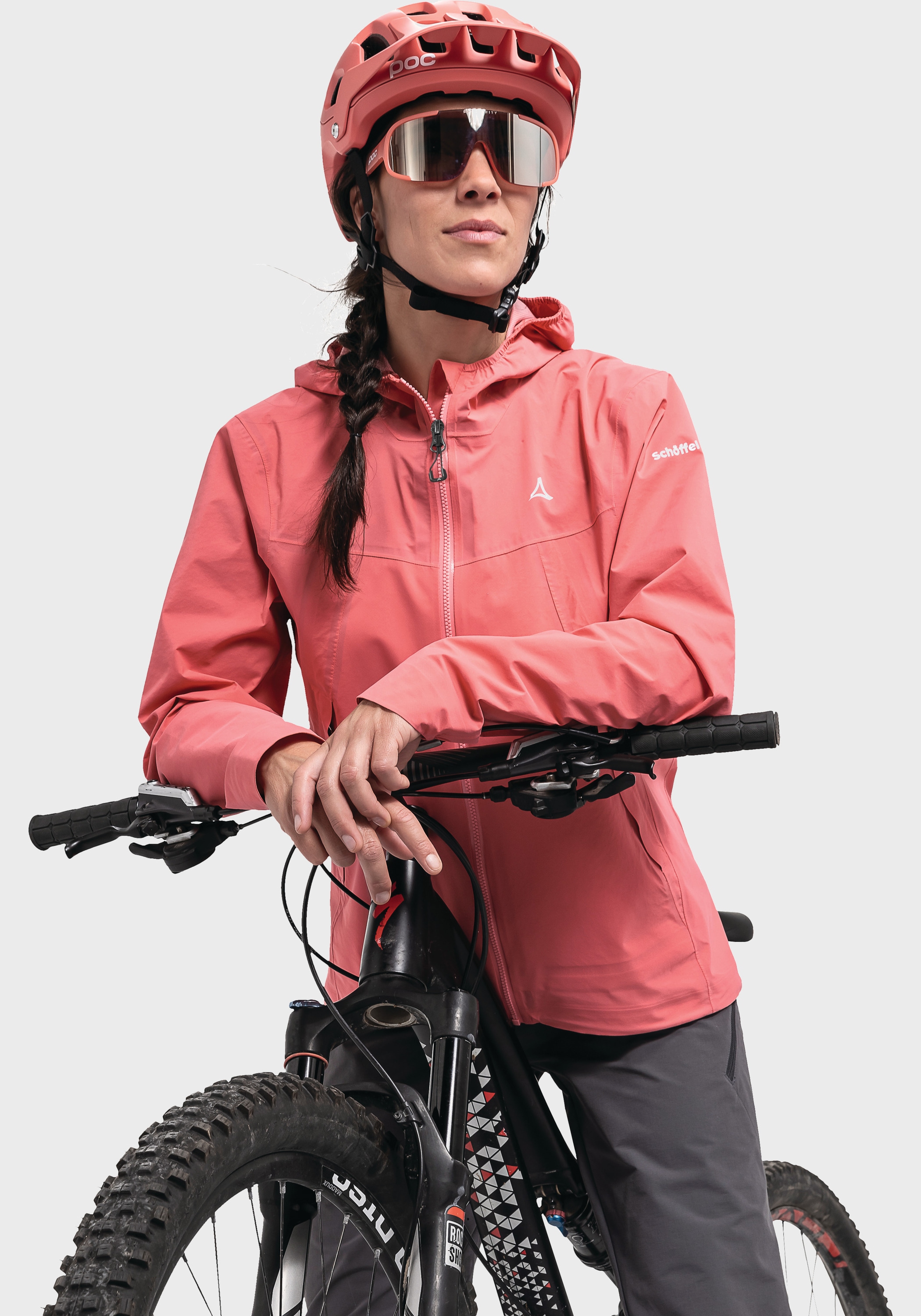 Schöffel Outdoorjacke »2.5L Jacket Karma Trail L«, mit Kapuze