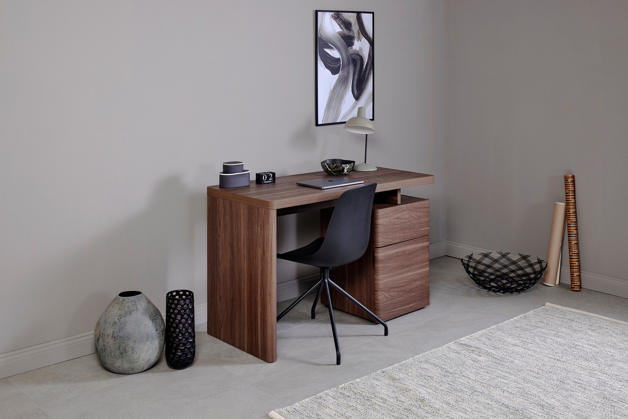 Jahnke Schreibtisch "CU-LIBRE 120" platzsparender Arbeitsplatz, 1 Schublade günstig online kaufen