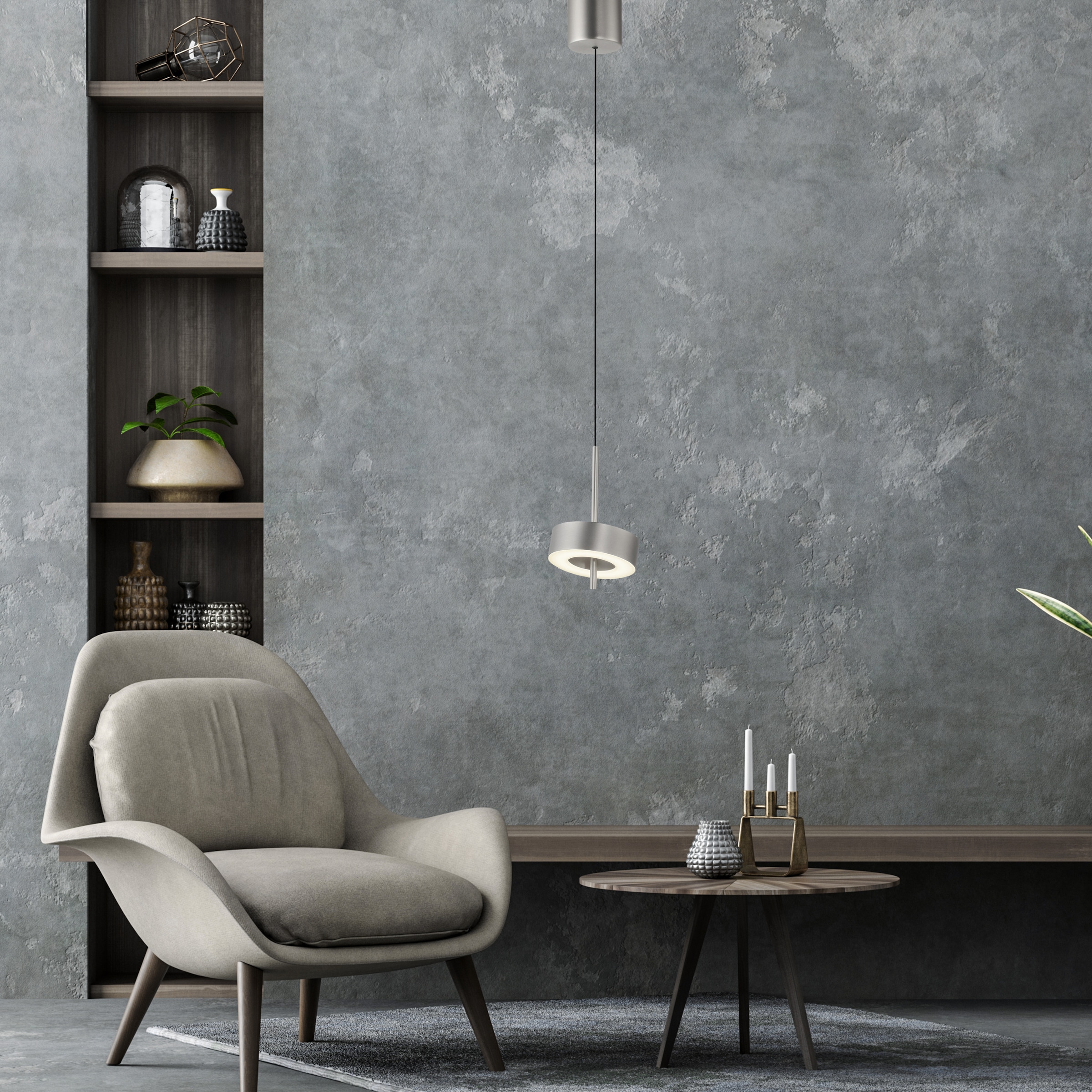 Neuhaus Q SMART HOME LIGHTS LED Pendelleuchte »Q-ROTATE« LED-Board 1 Stk. warmweiß - kaltweiß