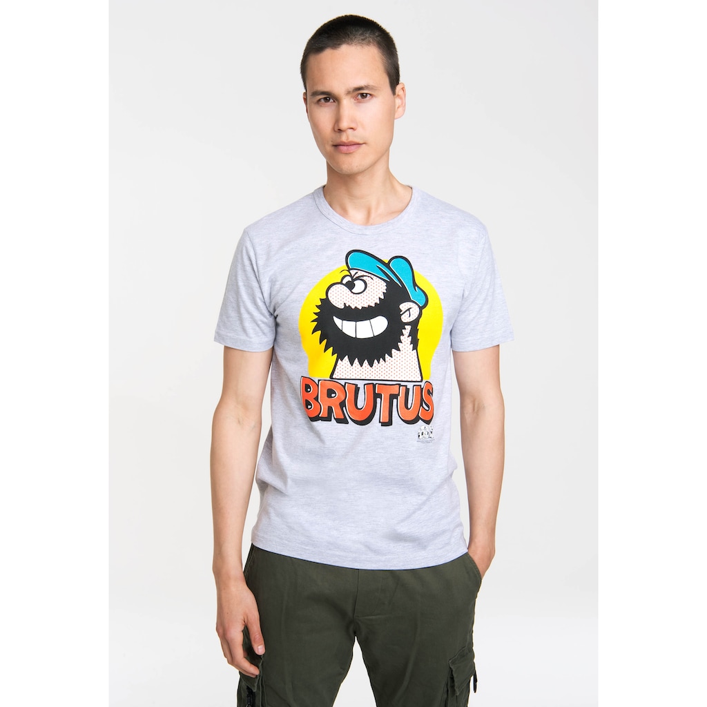 LOGOSHIRT T-Shirt »Brutus« mit hochwertigem Siebdruck