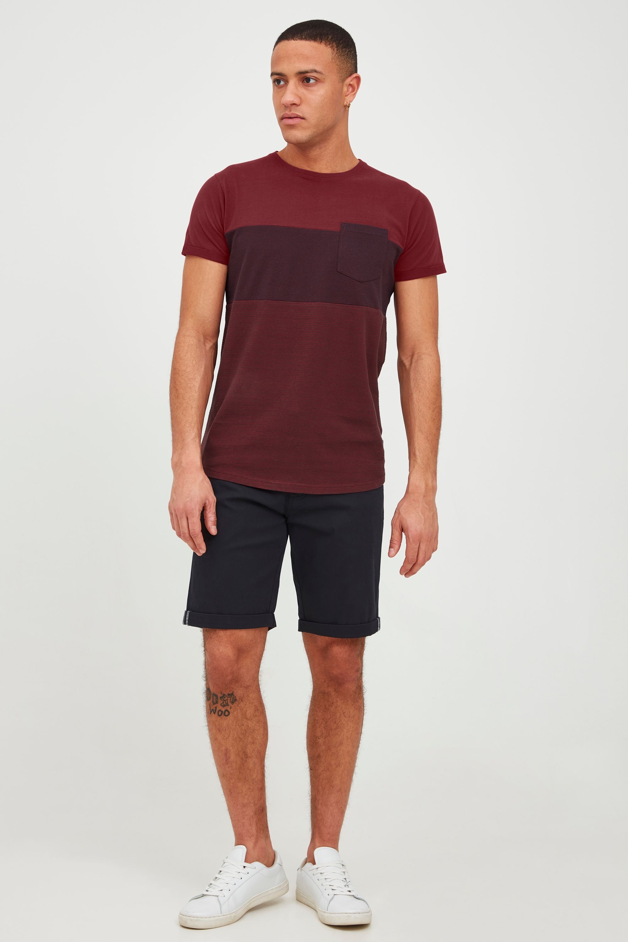 INDICODE IDMorler T-Shirt Bordeaux XL 2
