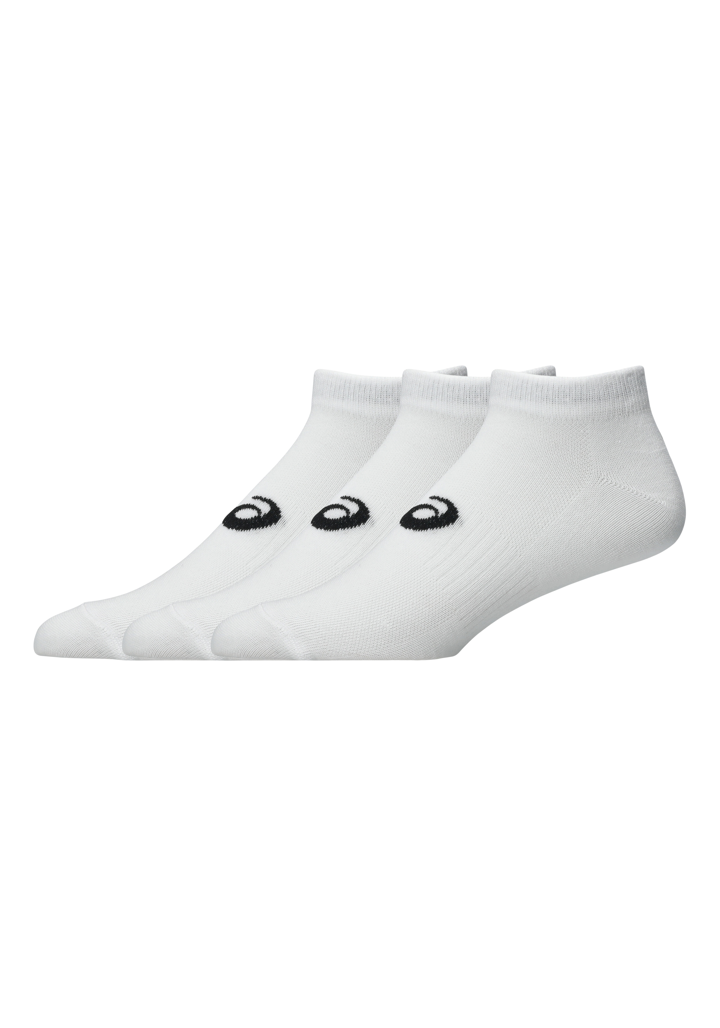 Asics Laufsocken "3 PACK ANKLE SOCK" Atmungsaktiv, Gedämpfte Sohle, Anatomische Passform