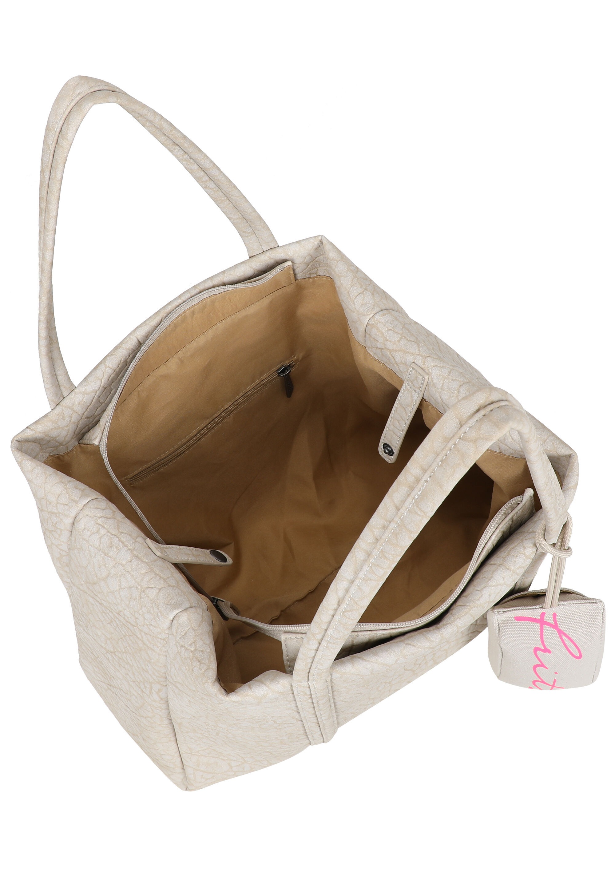 Fritzi aus Preußen Shopper »Ella Shopper« mit Canvas-Anhänger