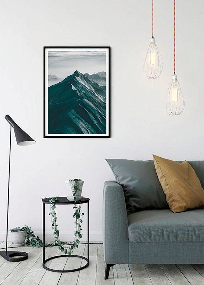Komar Bild »Mountain Top«, Natur, (1 St.), Wandbild zur Dekoration - ohne Rahmen